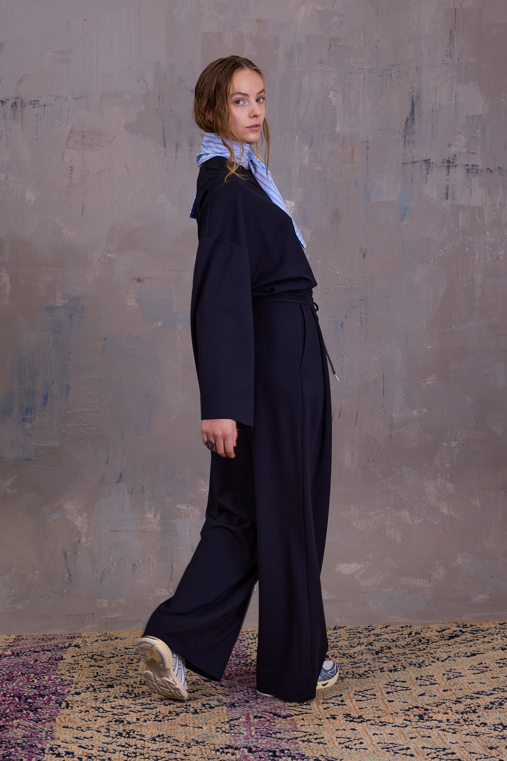 Gerda sweater in navy