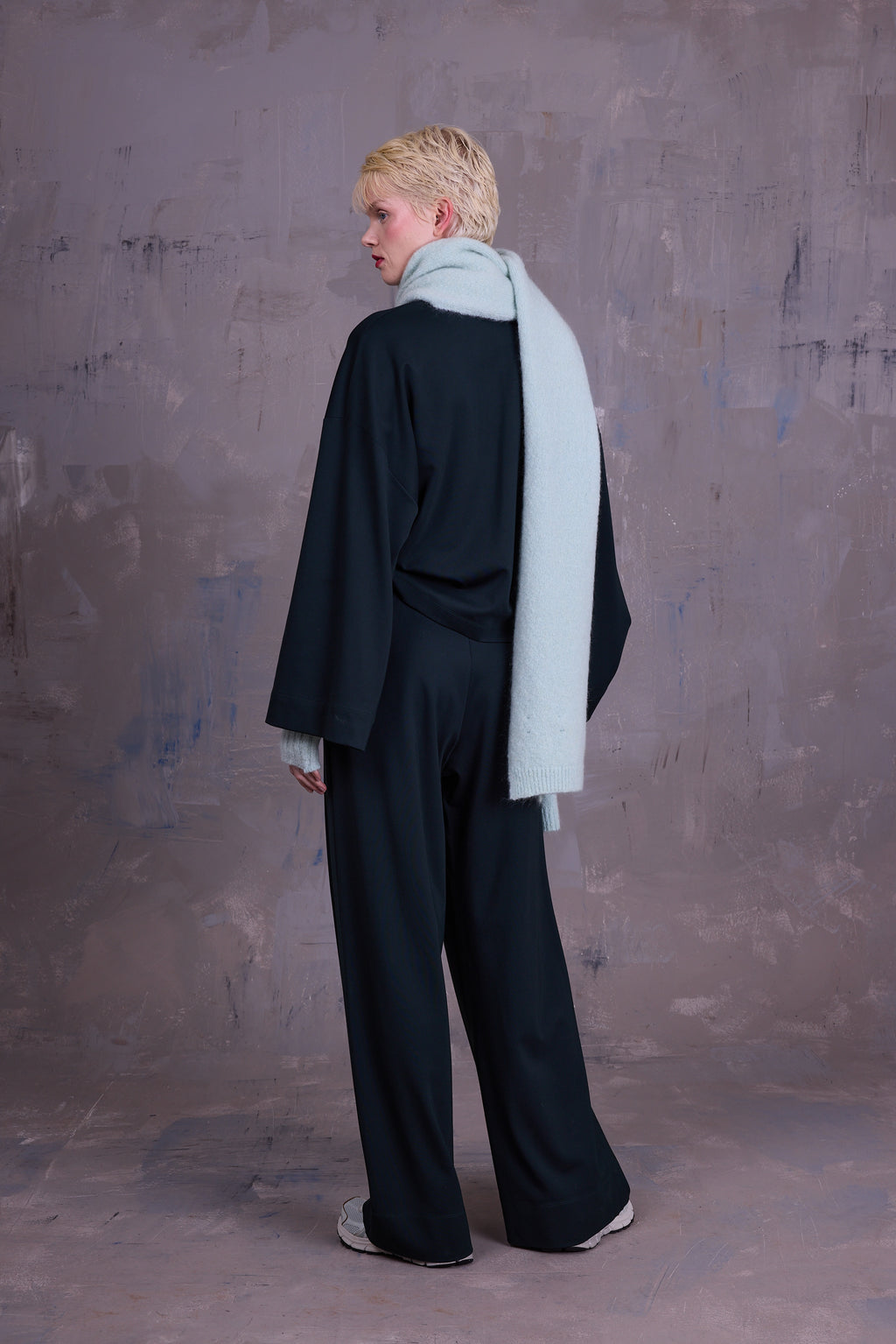 Gerda sweater in evergreen