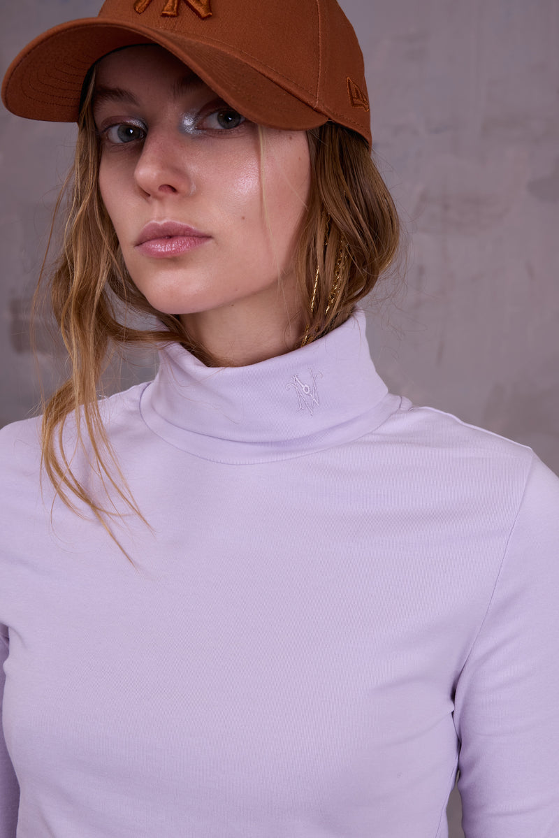 T-shirt à col roulé Gisely
