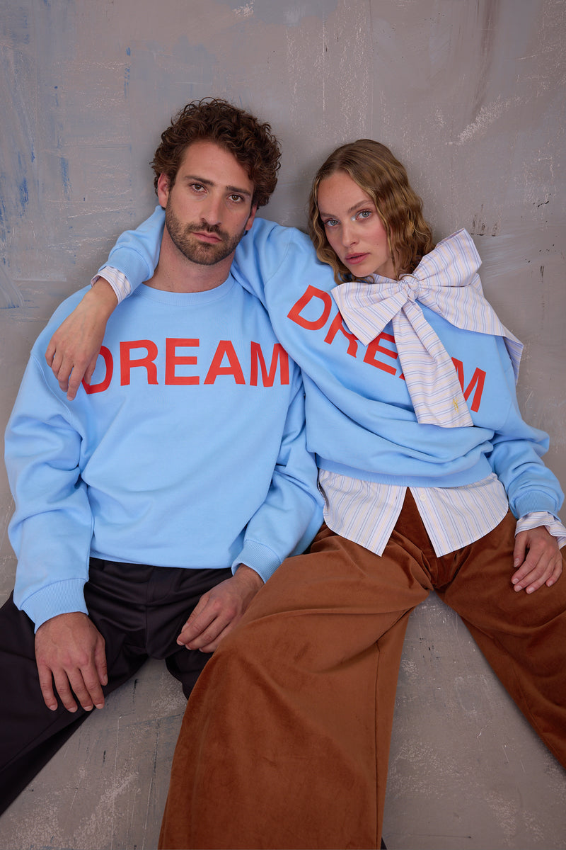 Glynth DREAM sweater in airy blue