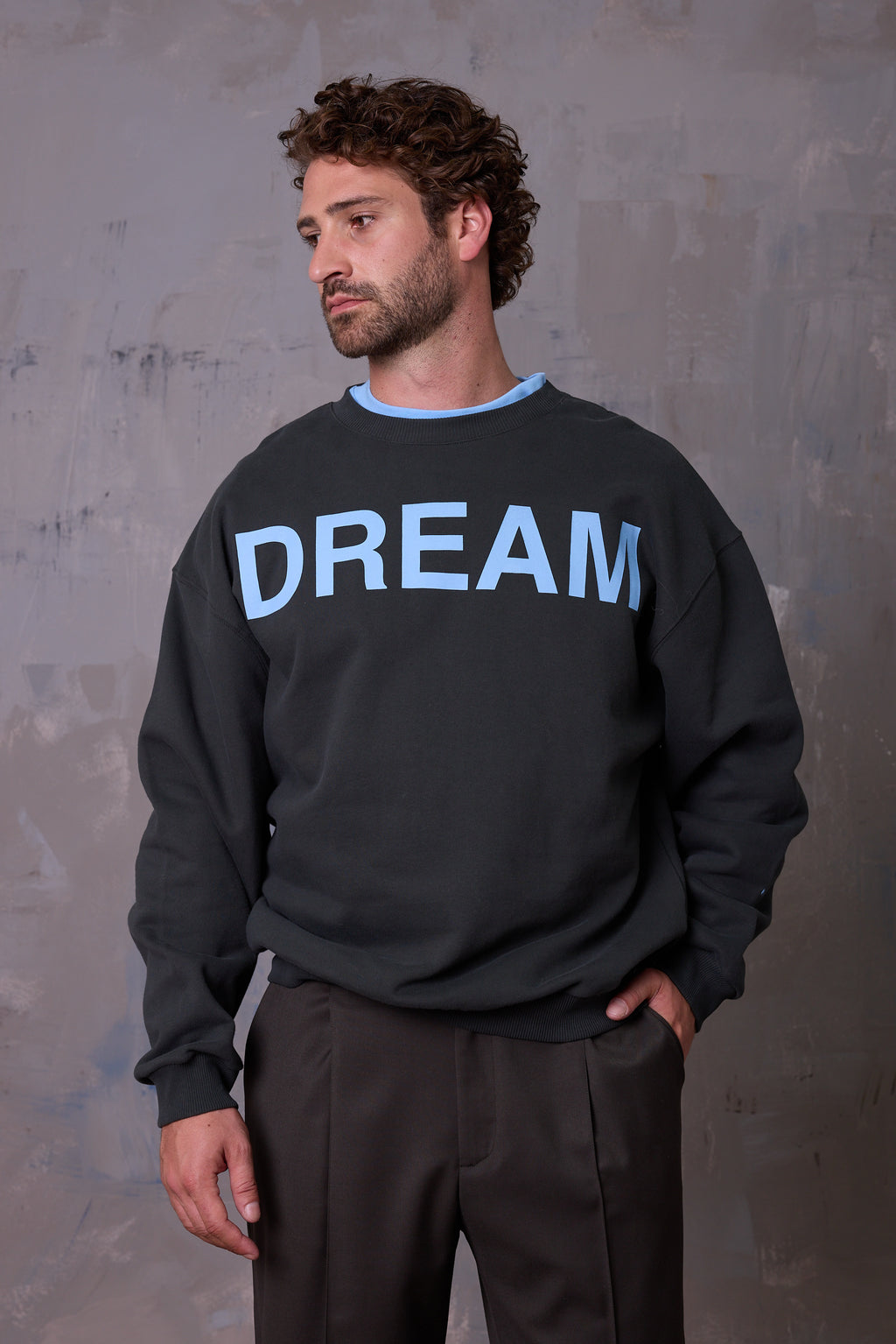 Glynth DREAM sweater in deep forest