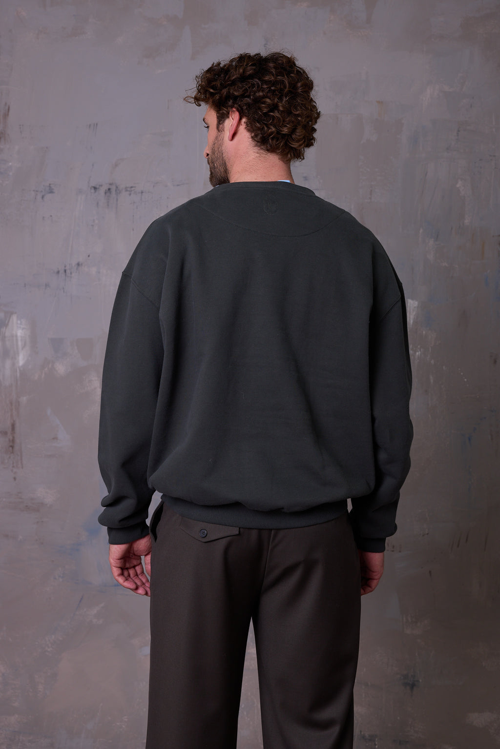 Glynth DREAM sweater in deep forest