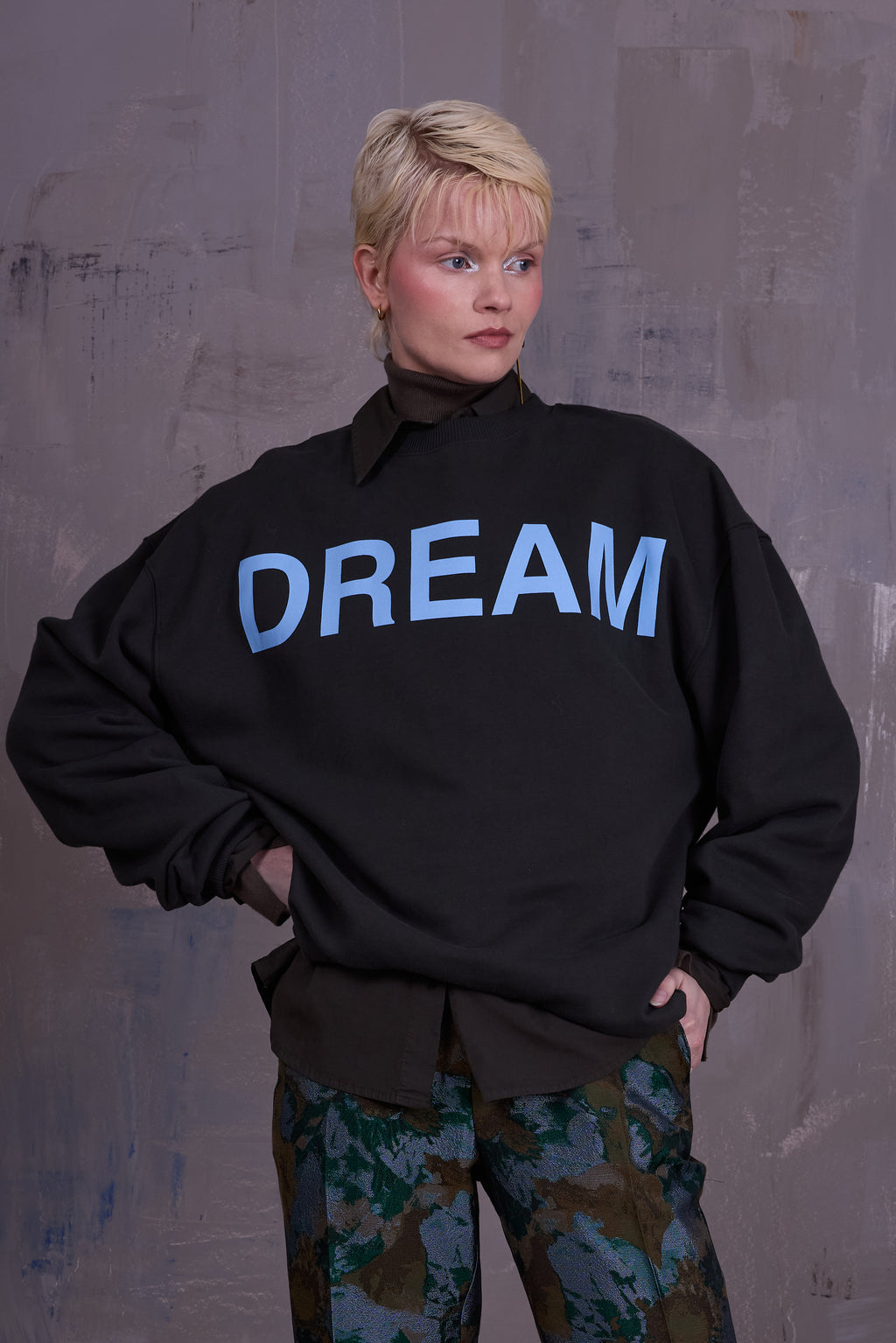 Glynth DREAM sweater in deep forest