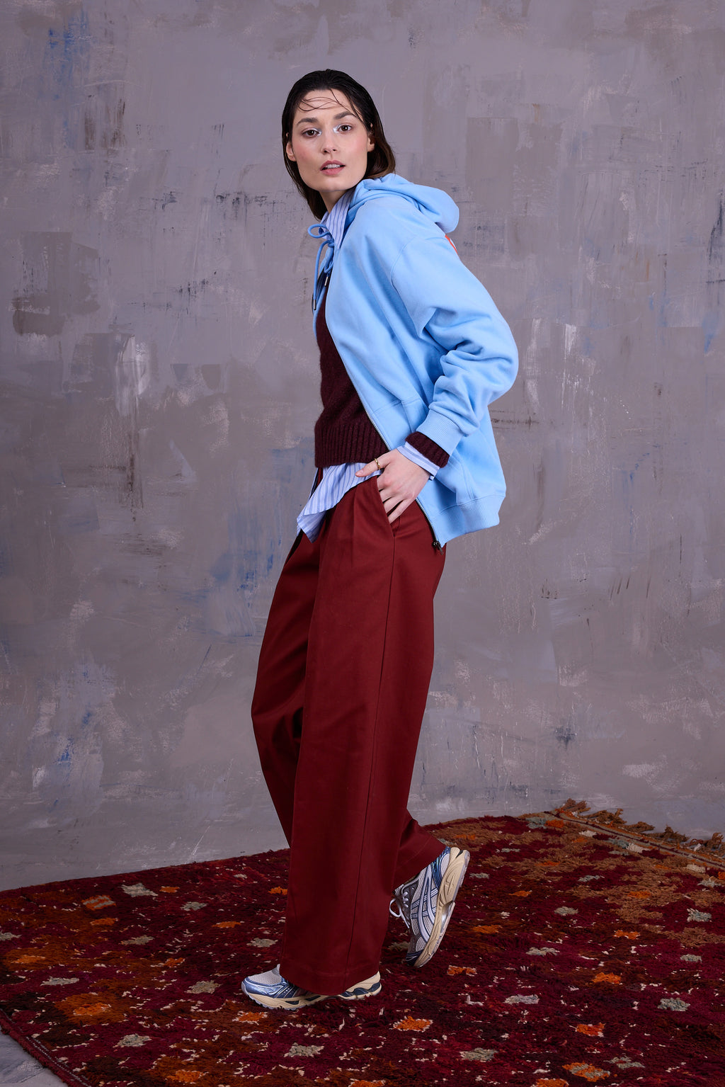 Gaite DREAM hoodie in airy blue