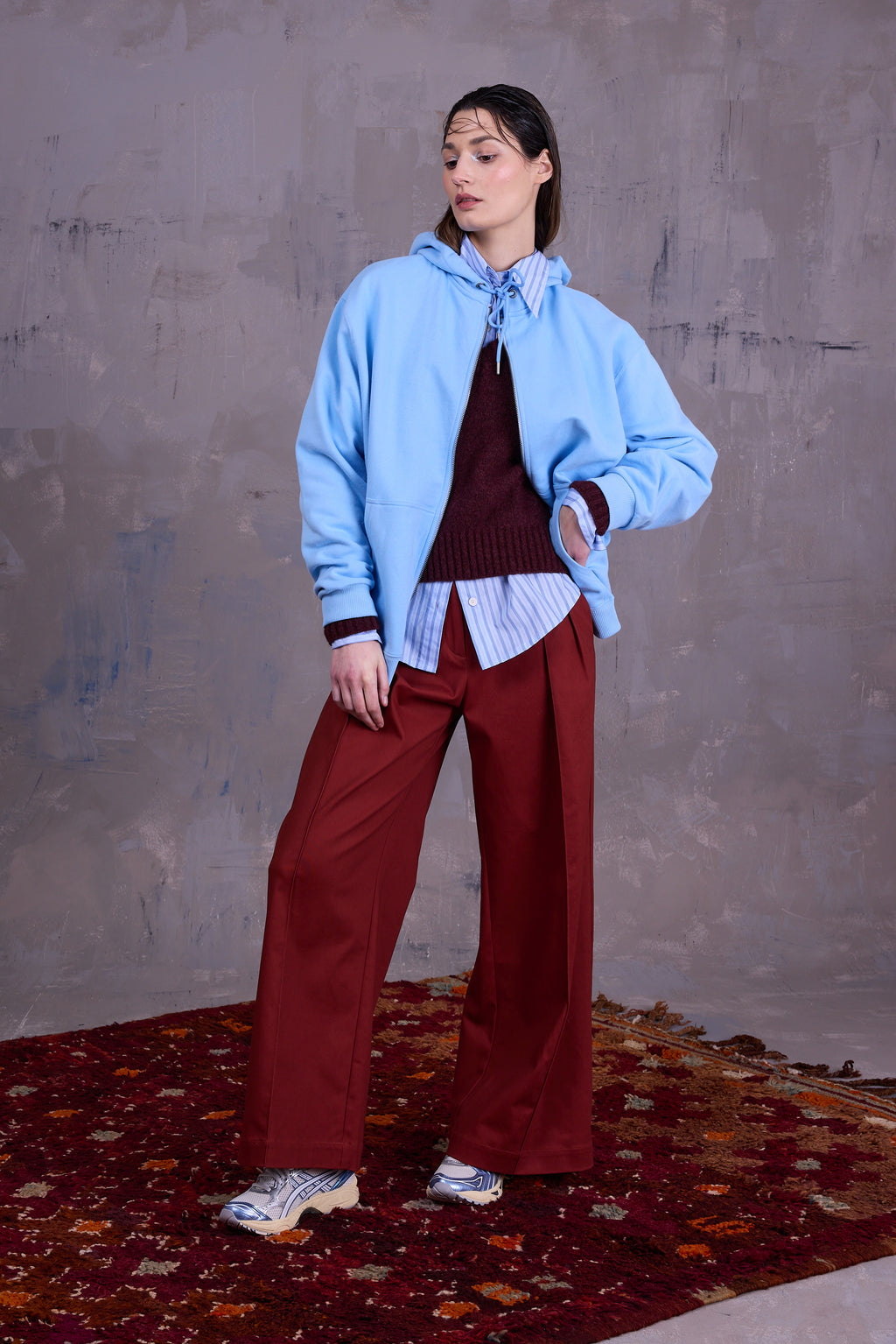 Gaite DREAM hoodie in airy blue