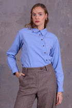 Giulietta shirt in  lavender blue