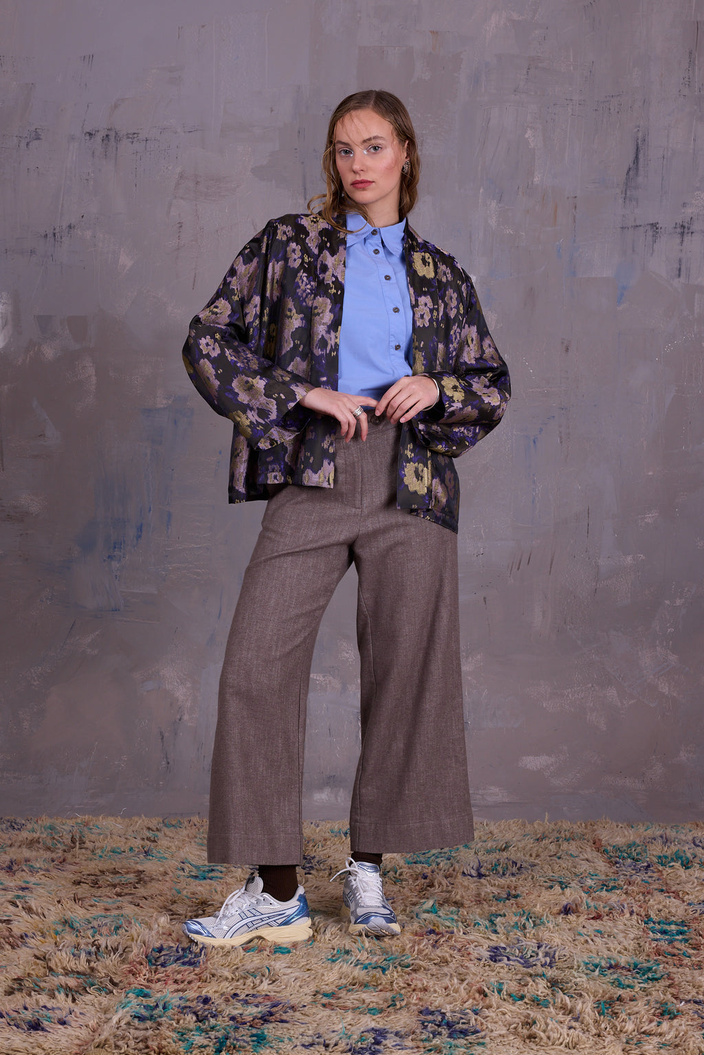 Giulietta shirt in  lavender blue