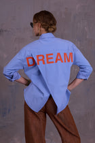 Gabri DREAM shirt in lavender blue