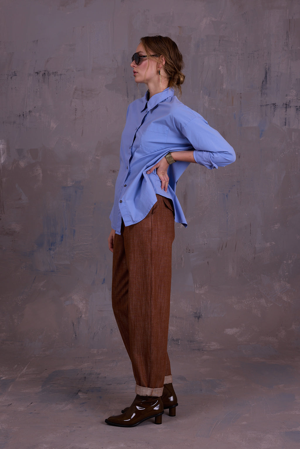 Gabri DREAM shirt in lavender blue