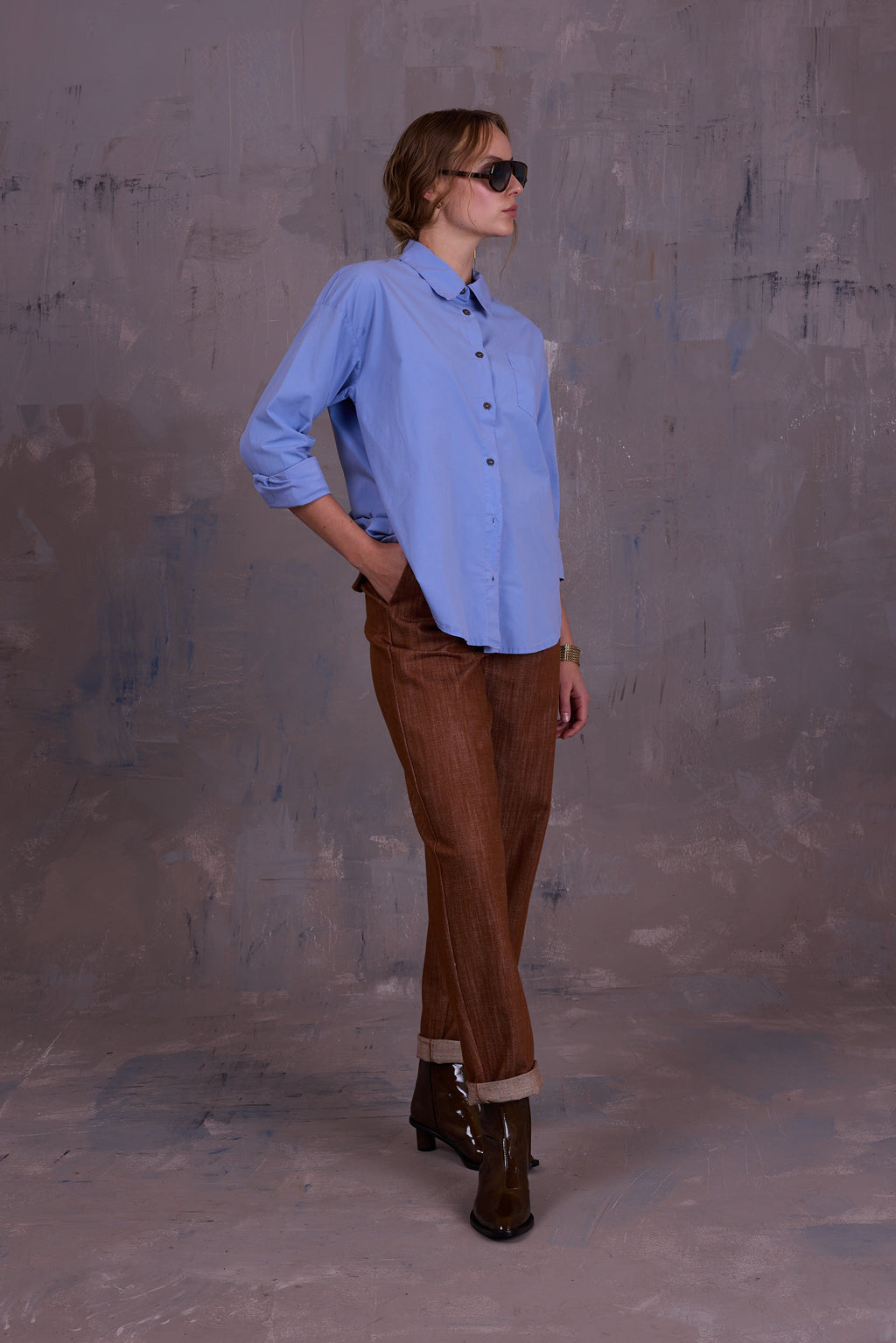 Gabri DREAM shirt in lavender blue
