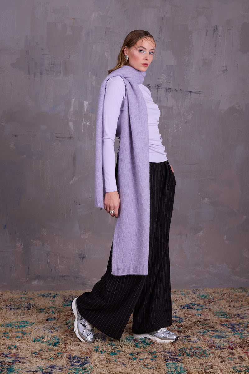 Goa scarf in lilac