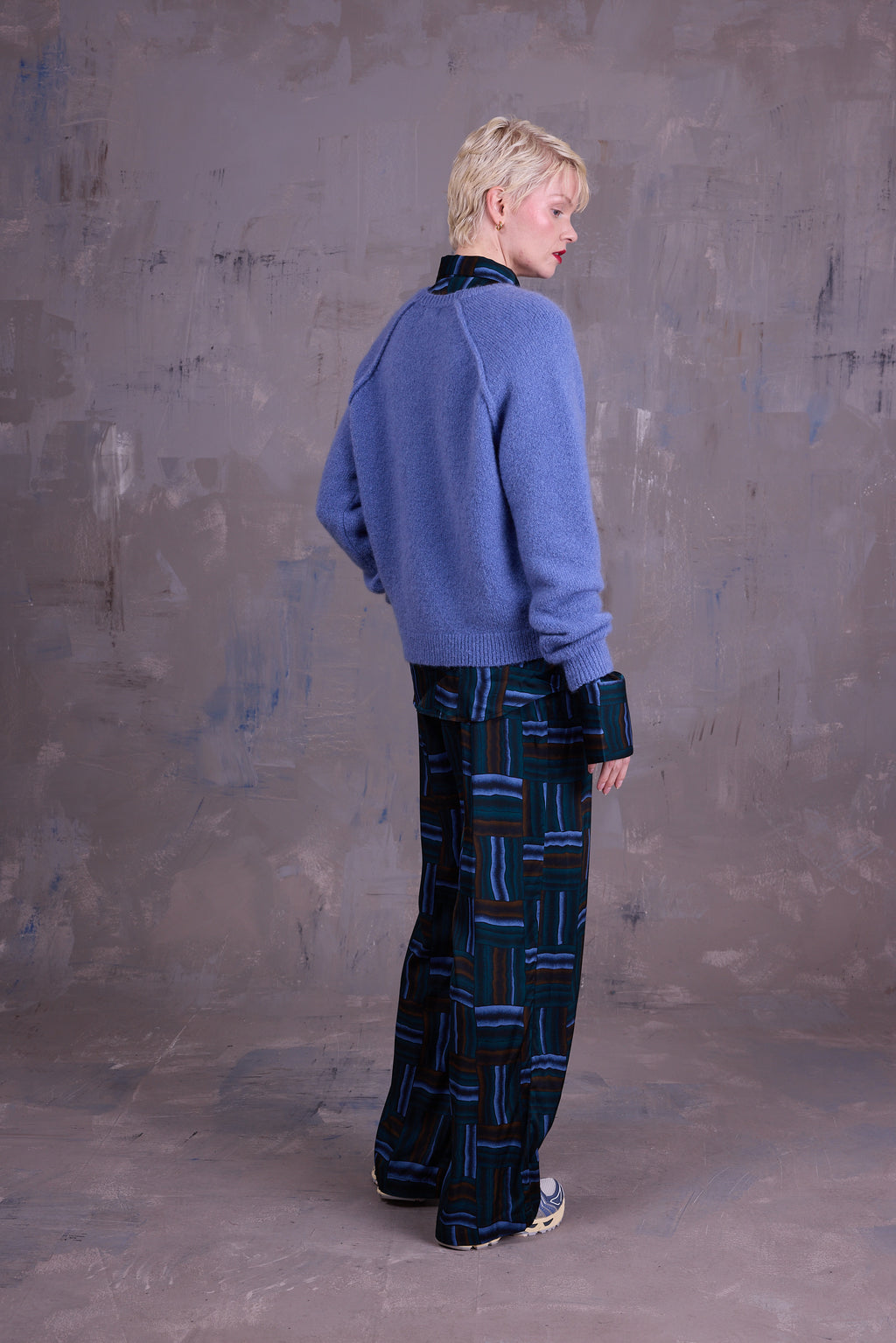 Gilke trui in madonna blue