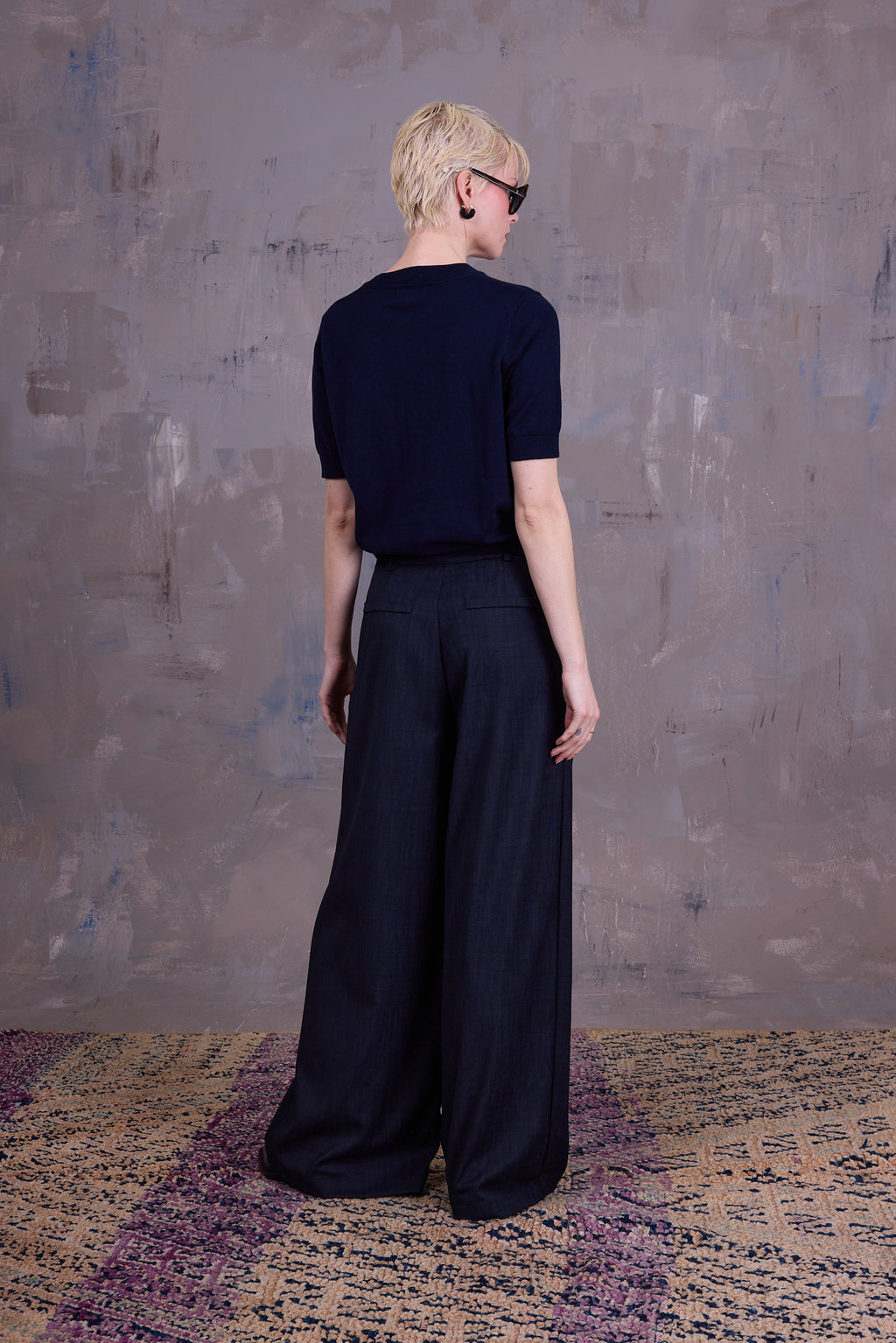 Geeske top in dark navy