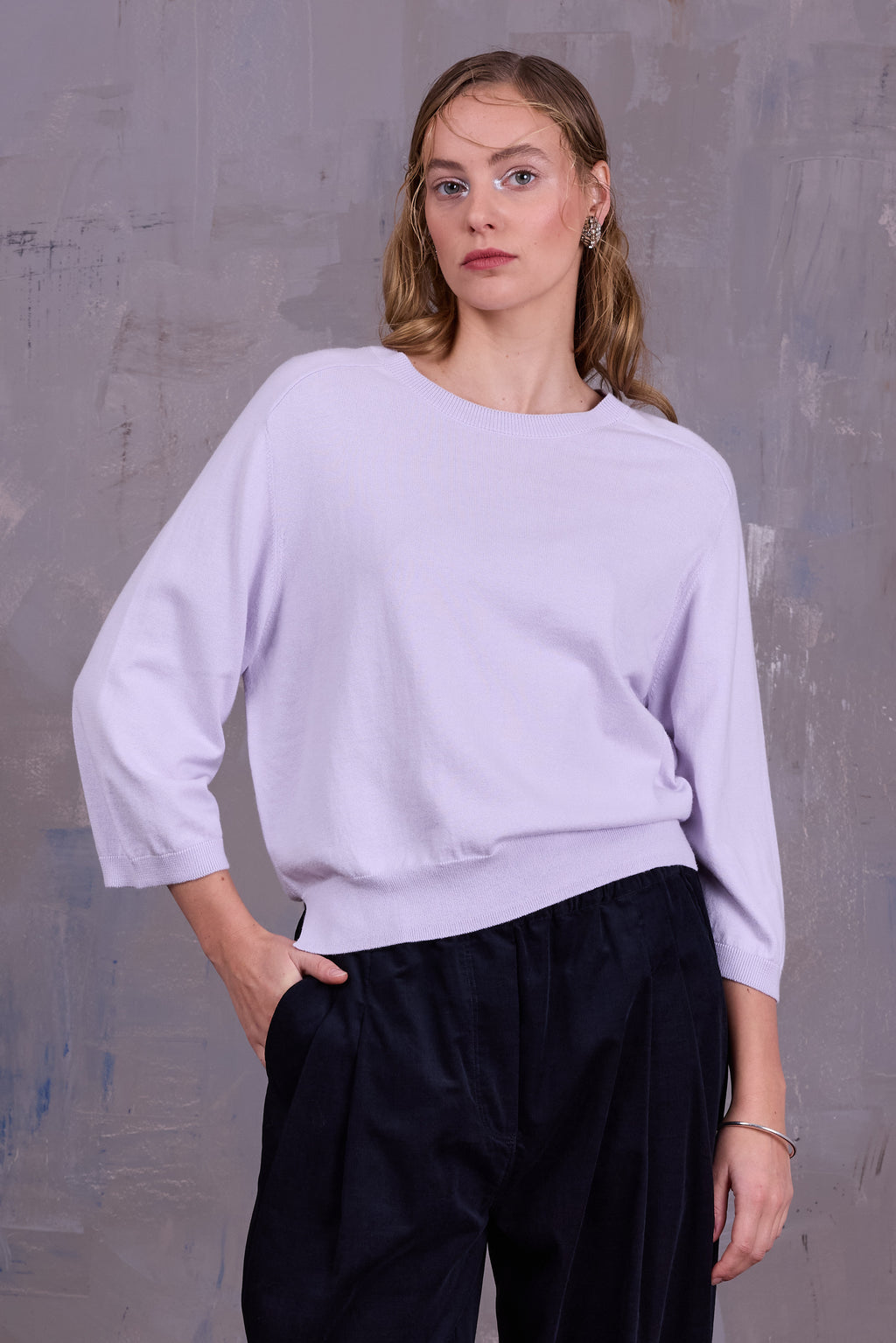 Oirlo sweater in orchid hush