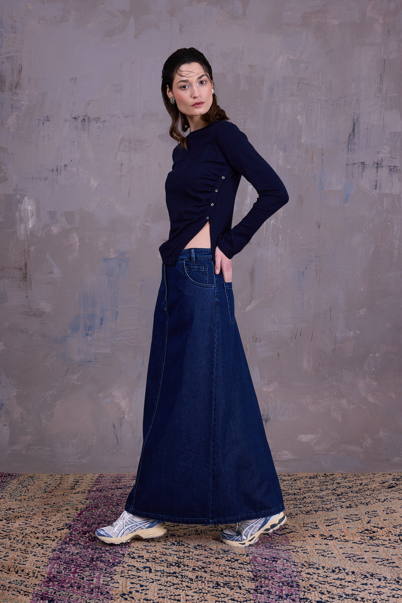 Garciela sweater in dark navy