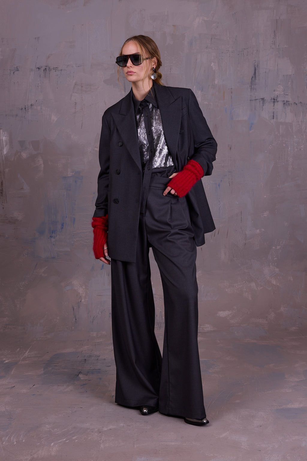 Guy trousers in anthracite