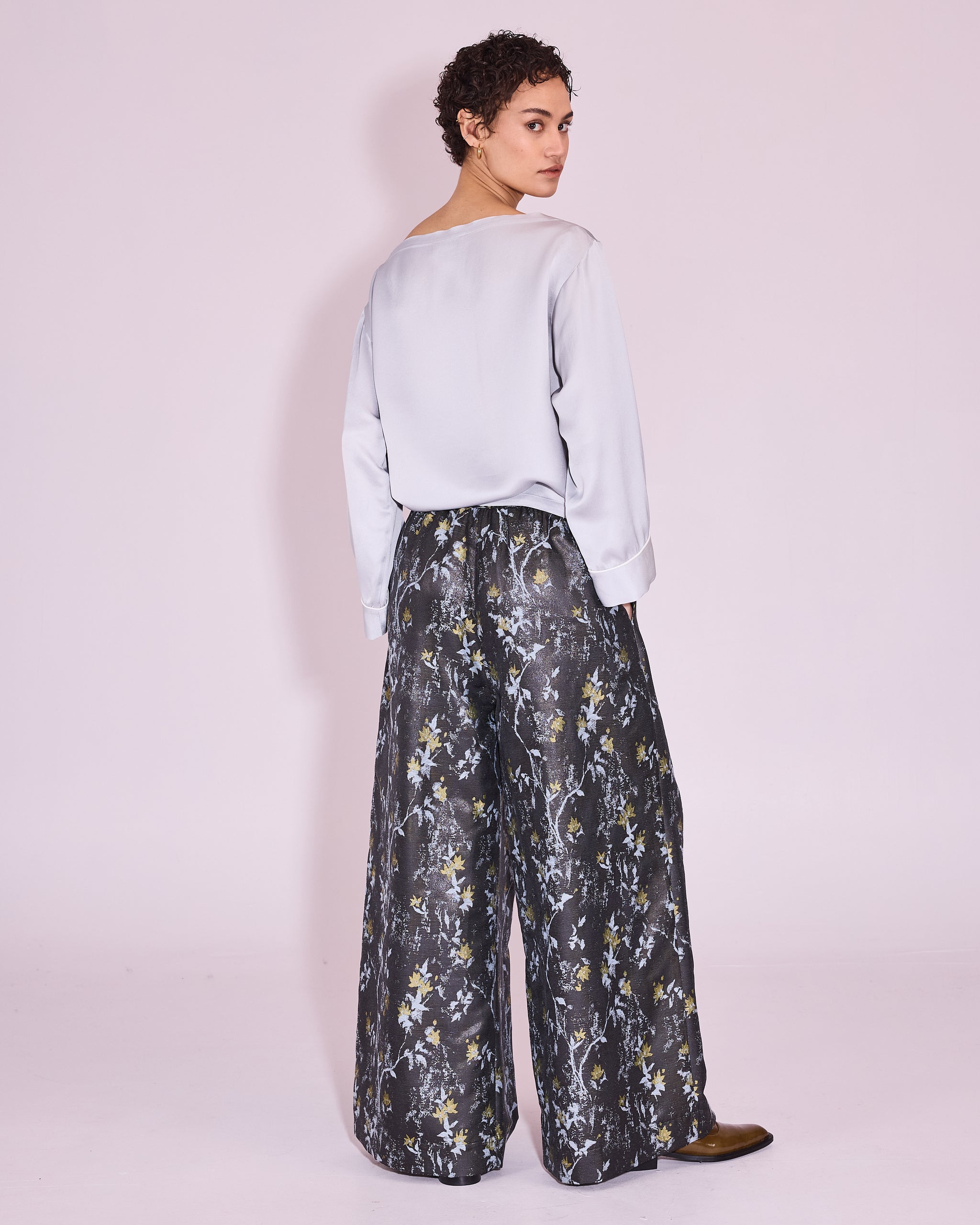 Jane blouse in silver