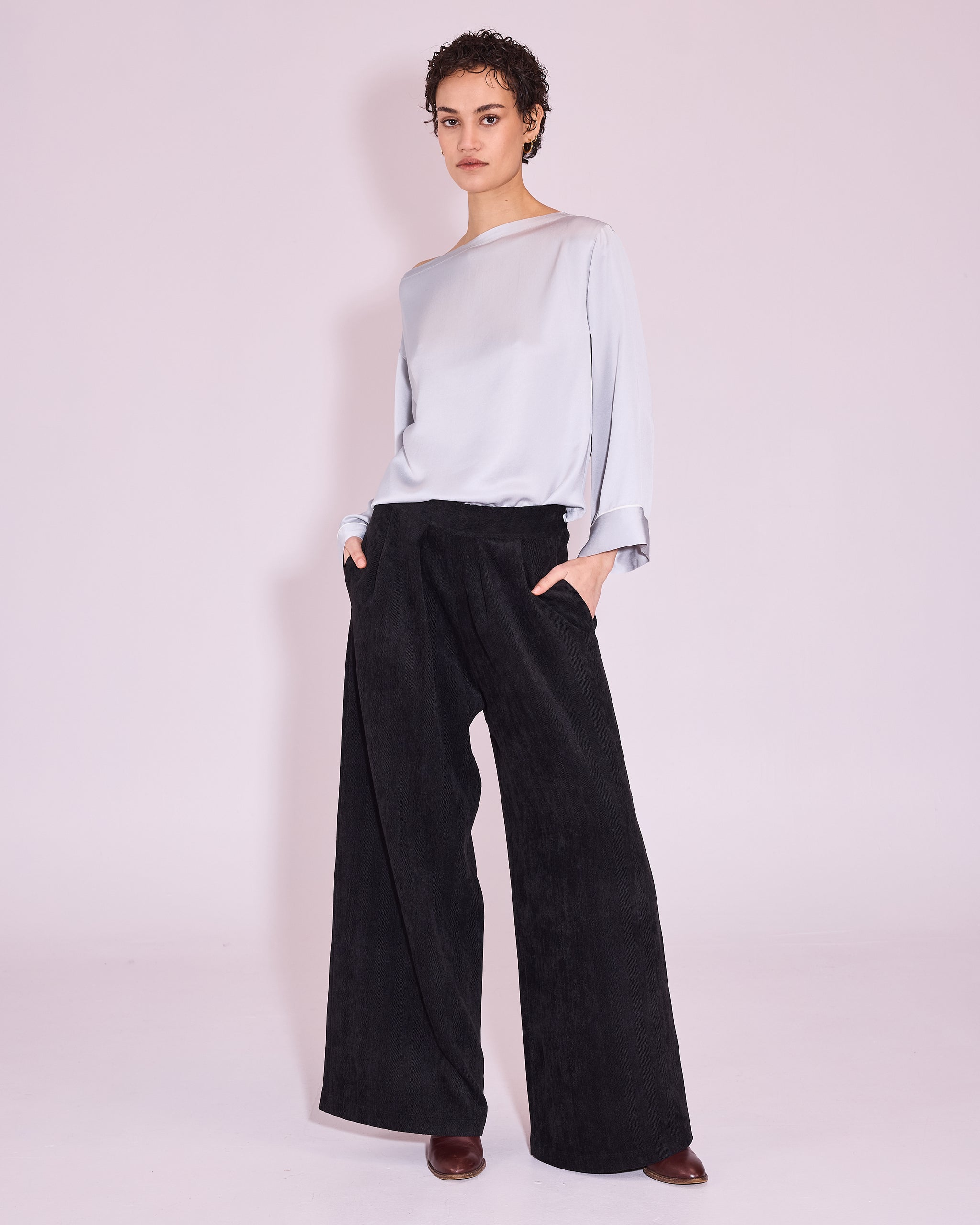 Jane blouse in silver