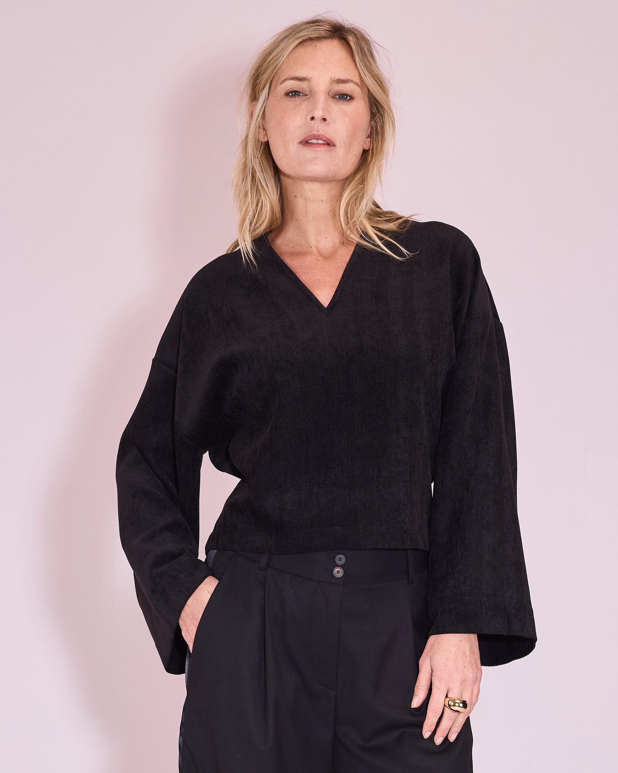 Gerda sweater in black