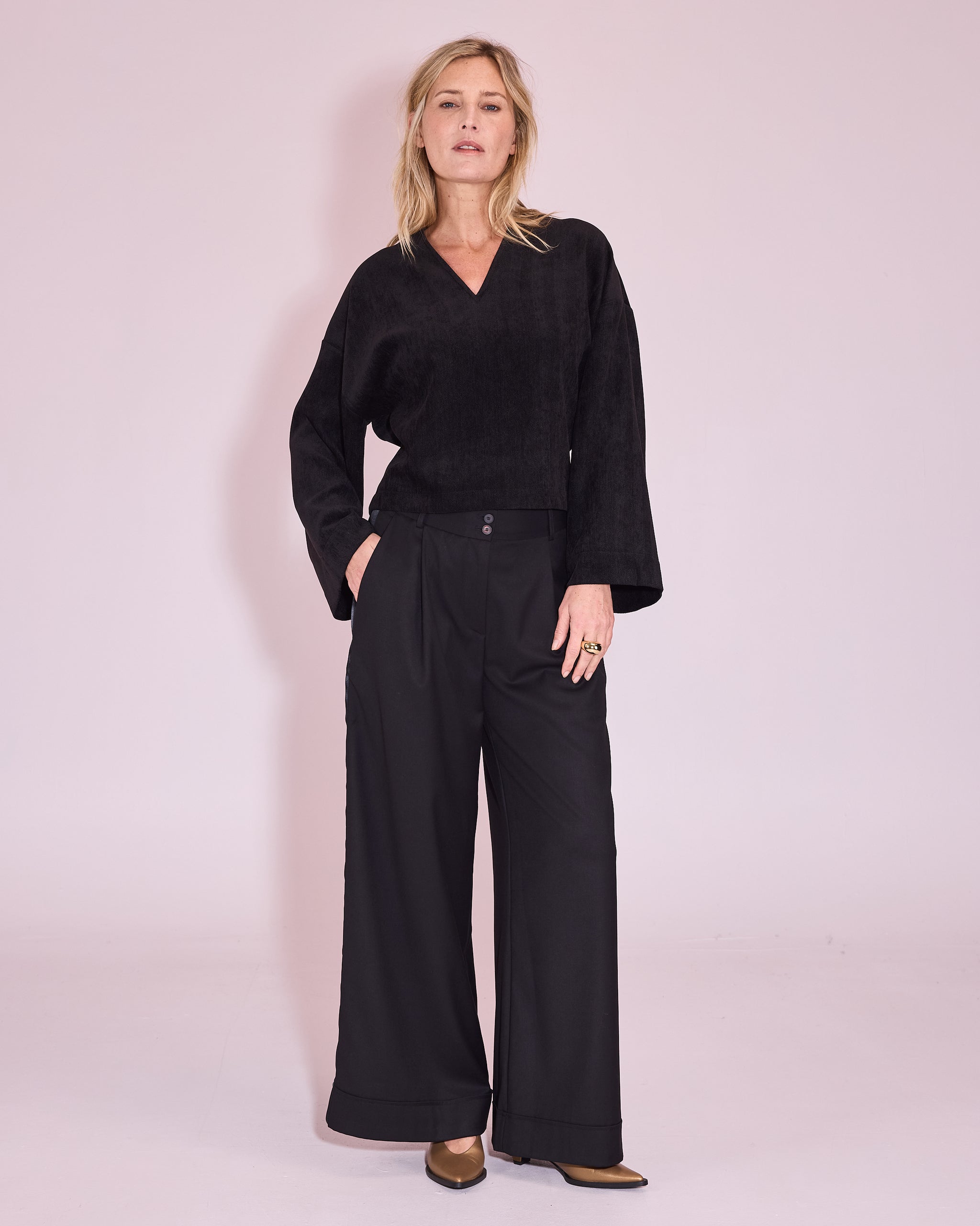 Gerda sweater in black