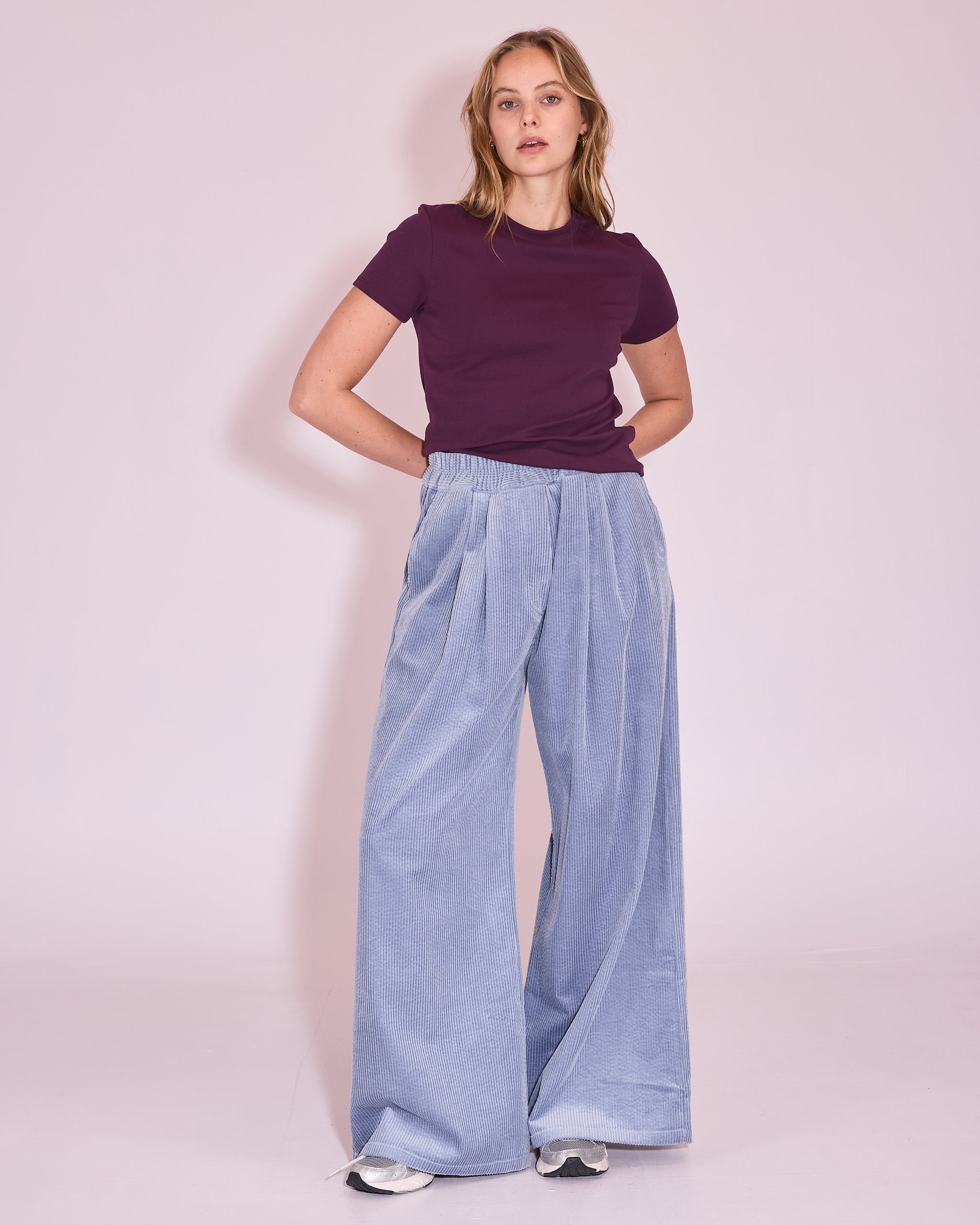 Joa T-shirt in plum