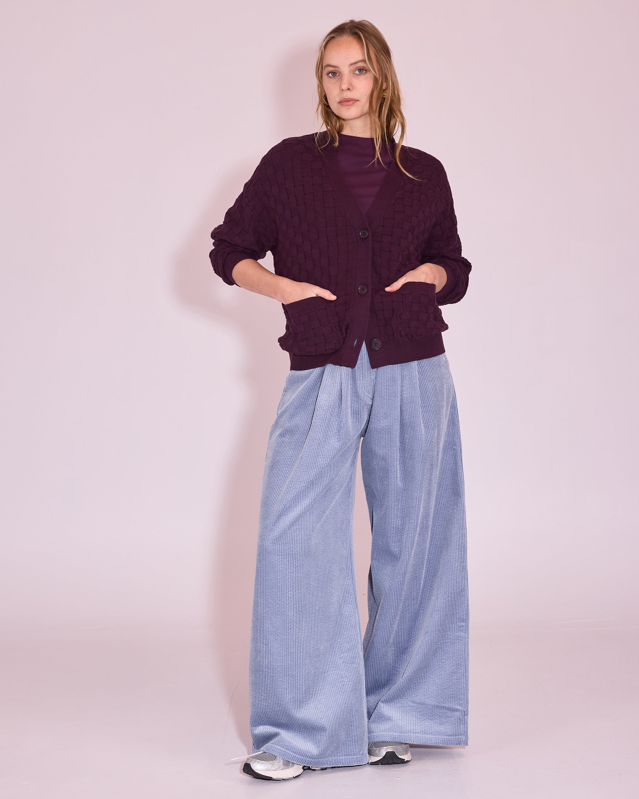 Joa T-shirt in plum