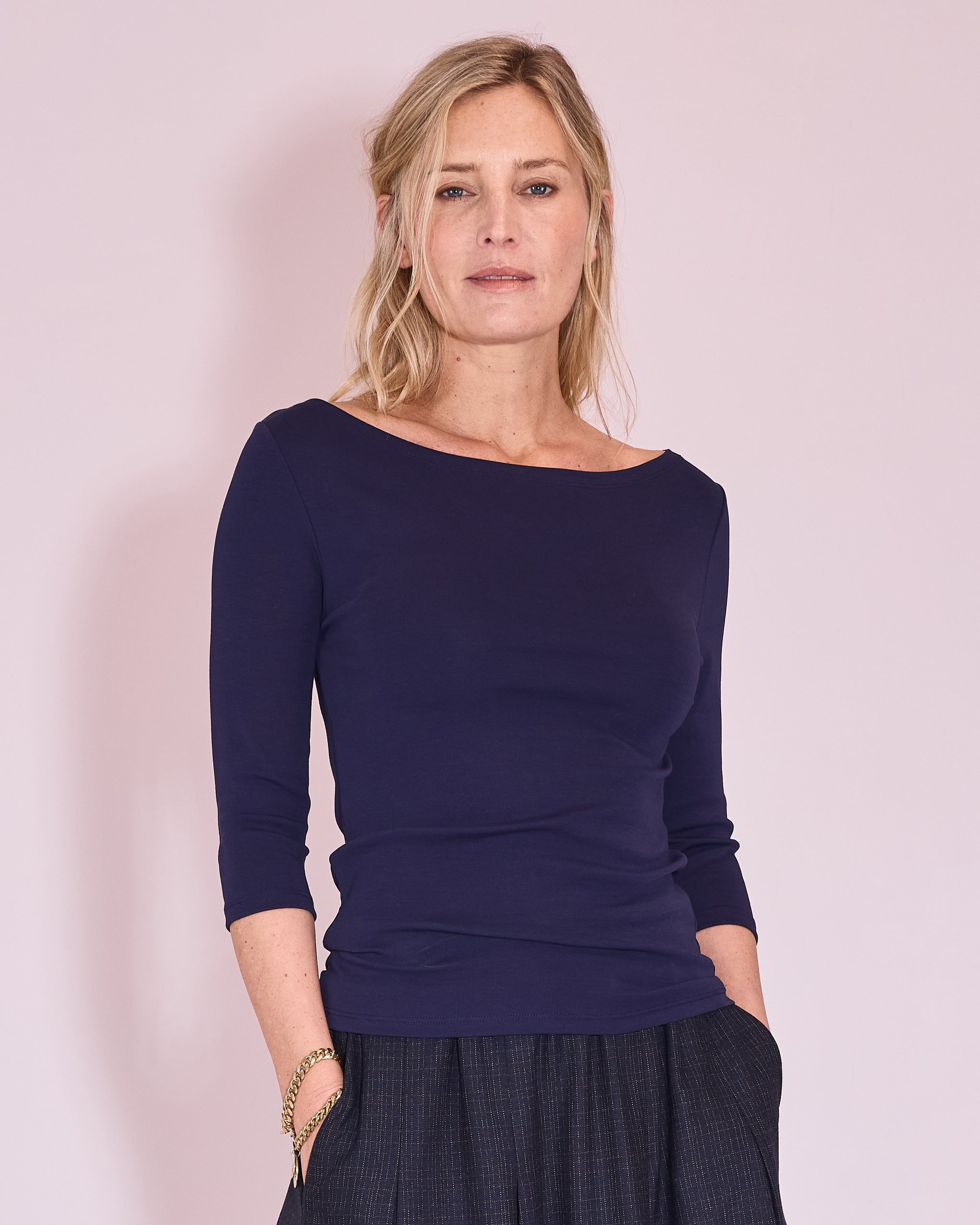 Jools T-shirt in midnight blue
