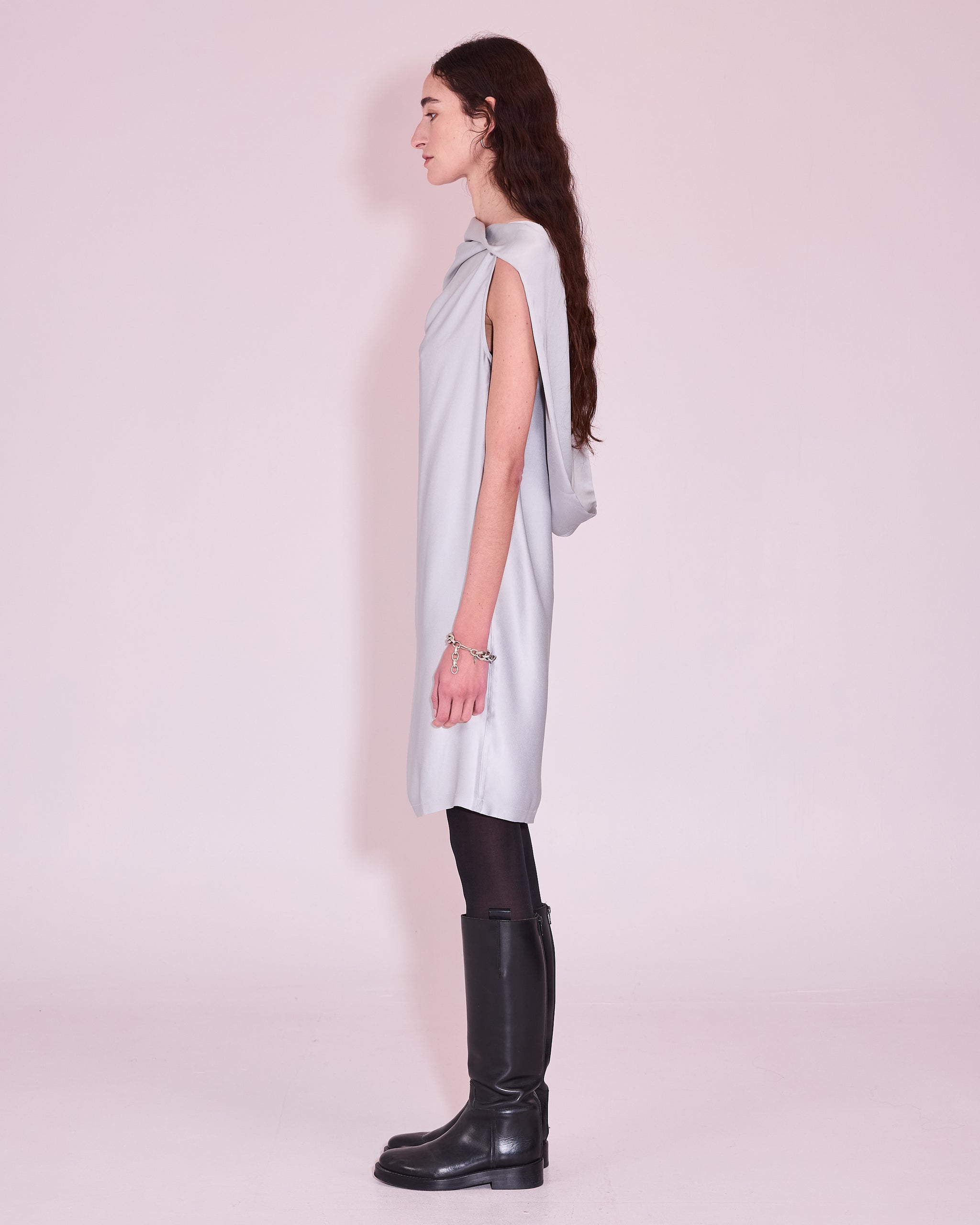 Jill jurk in silver