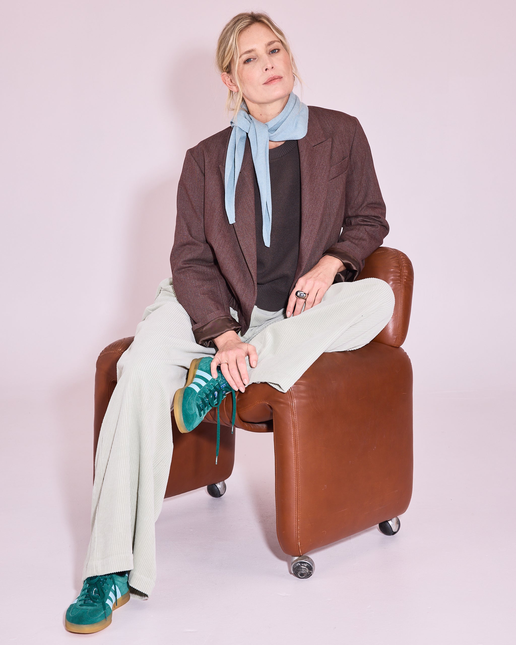 Jay blazer in brown