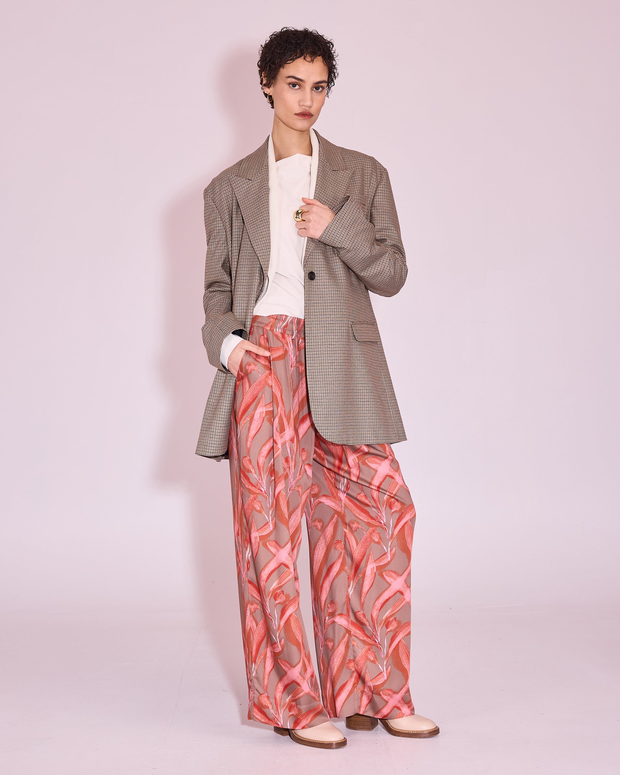 Jean-Paul blazer in pied-de-poule
