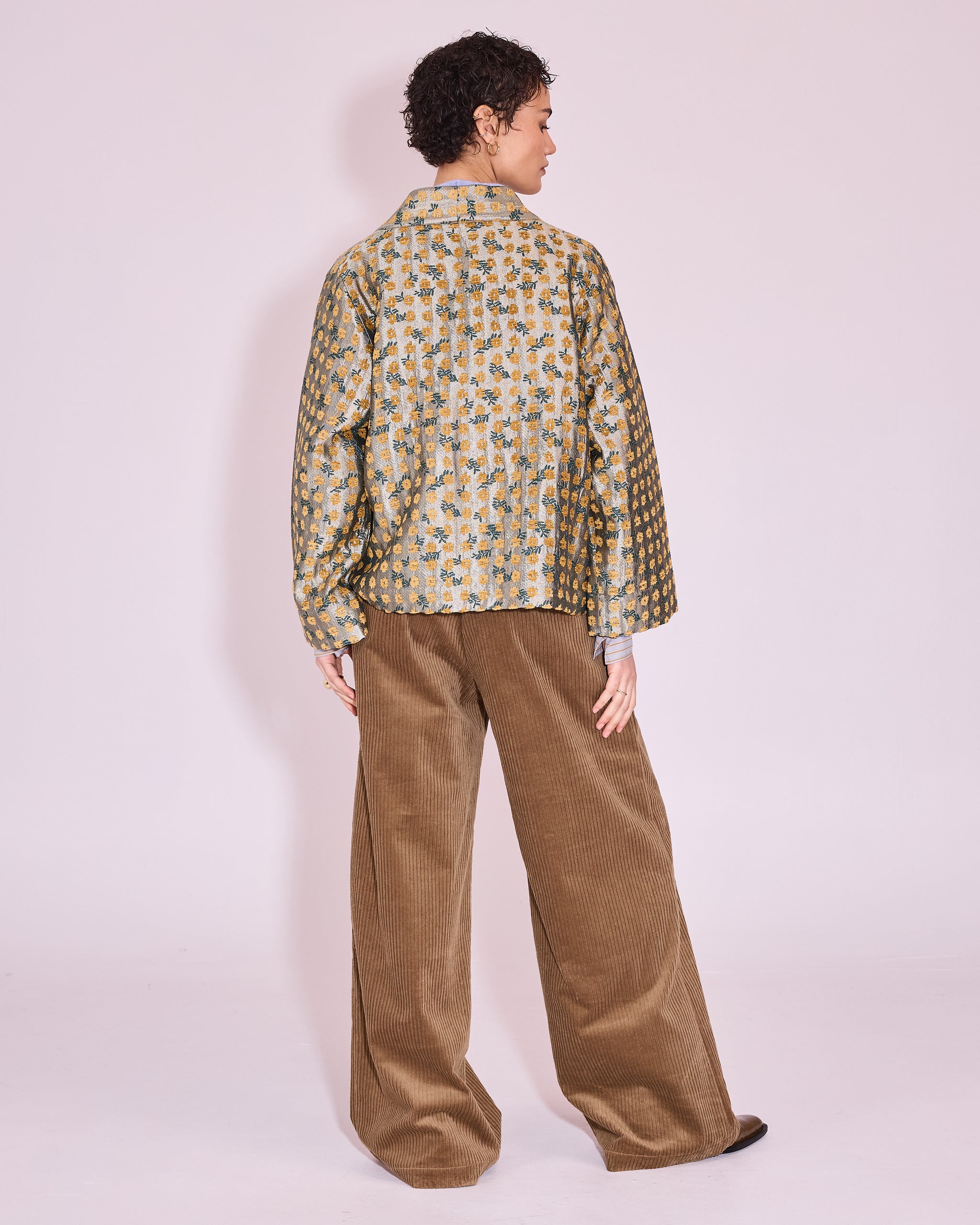 Flenn kimono in golden flower