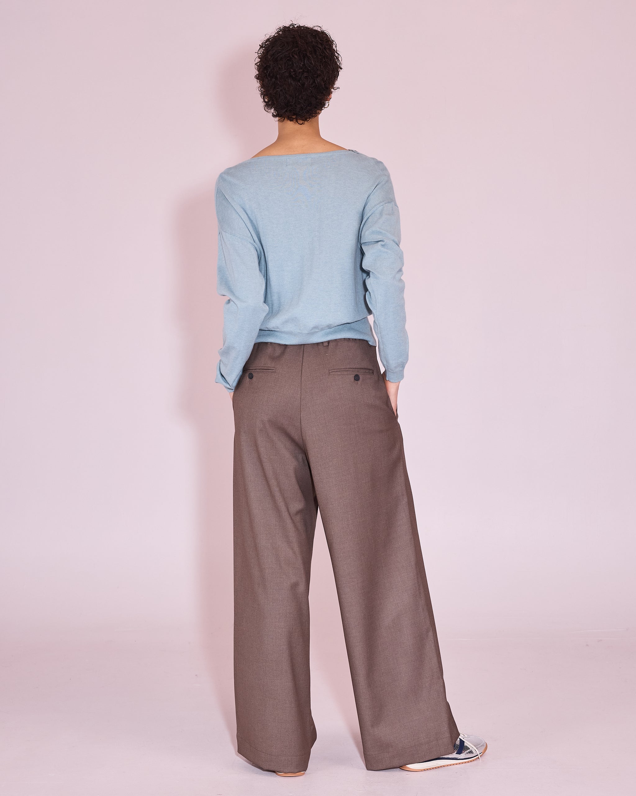 Jinzhou trui in cloud blue
