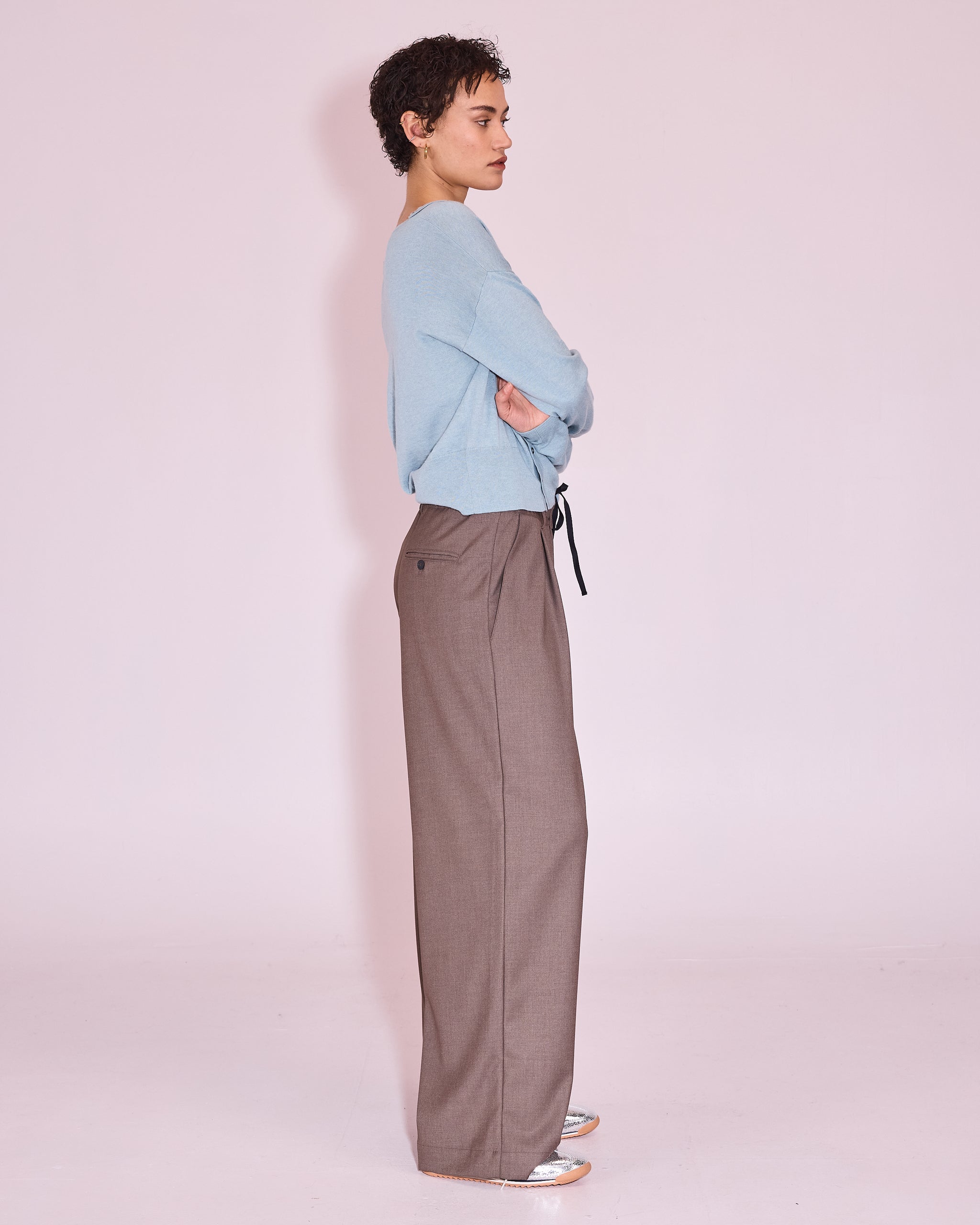 Jinzhou trui in cloud blue