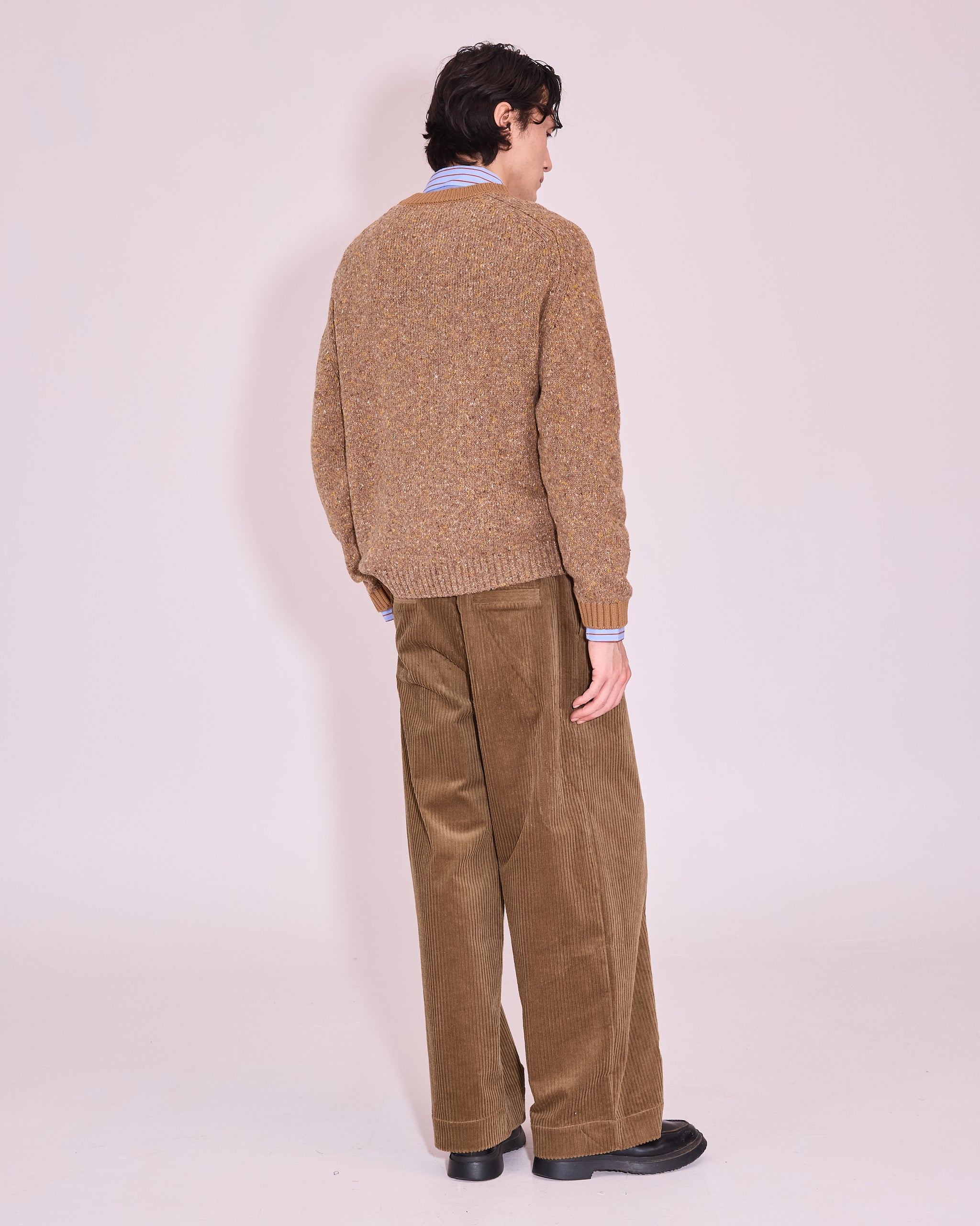 Jefferson trui in camel / corn