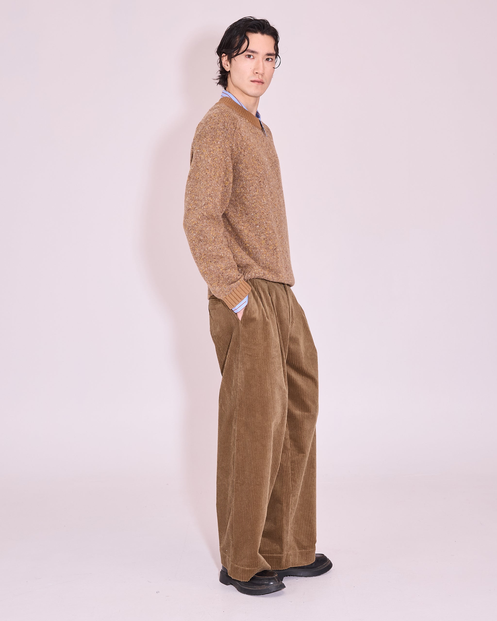Jefferson trui in camel / corn