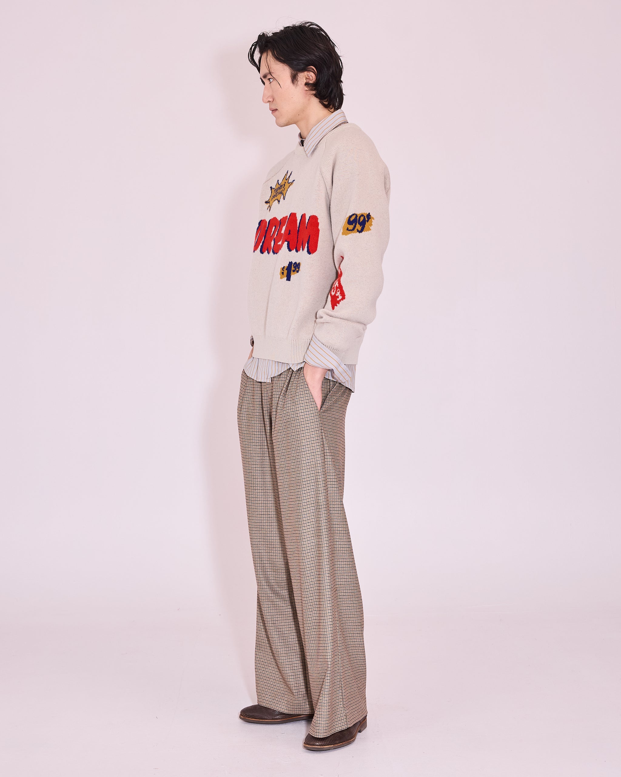 Jasper DREAM jumper in chalk white