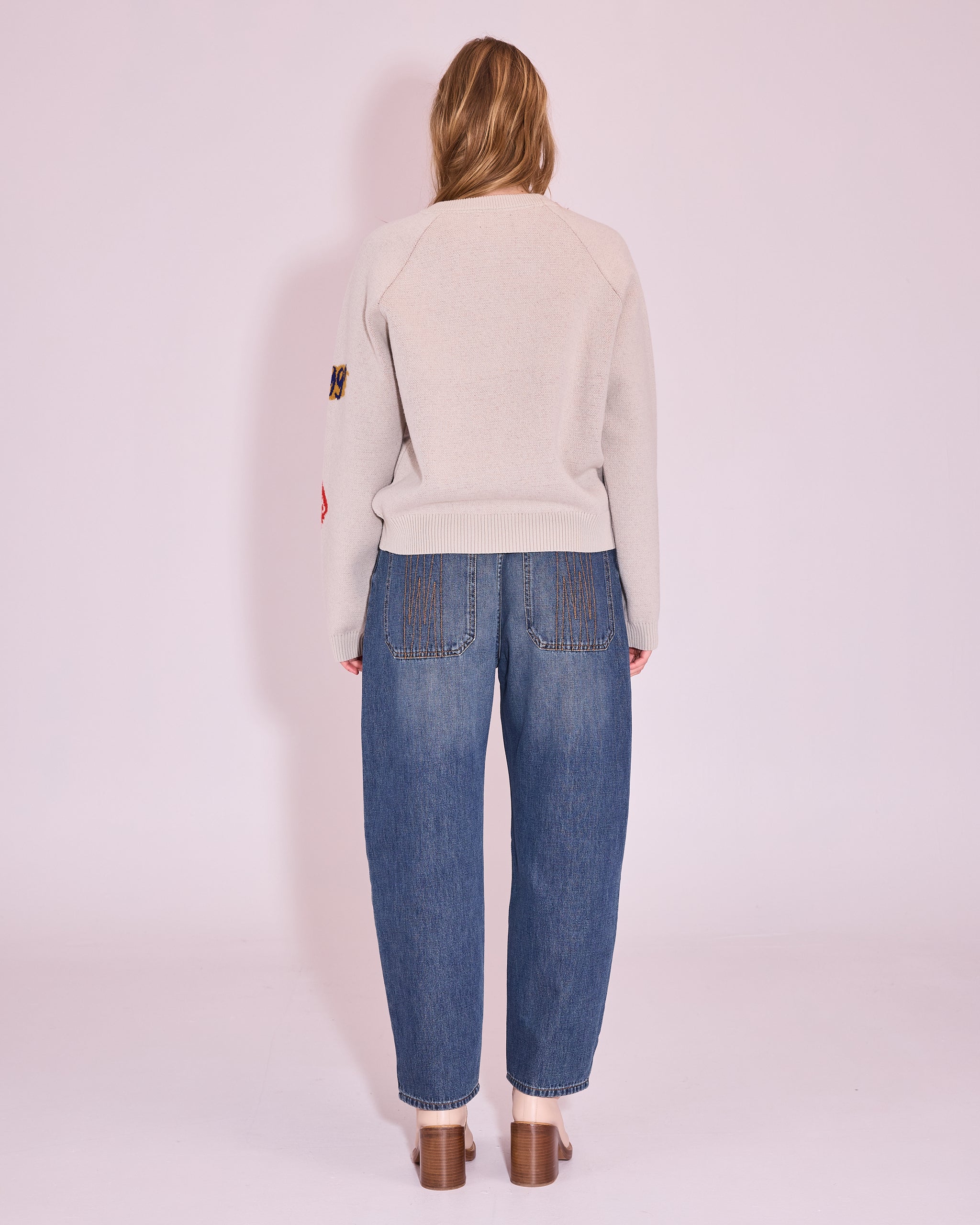 Jasper DREAM jumper in chalk white