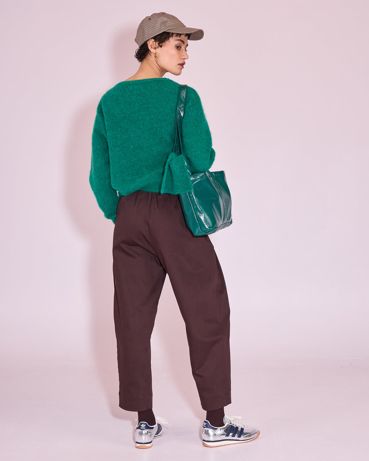 Jena trui in emerald