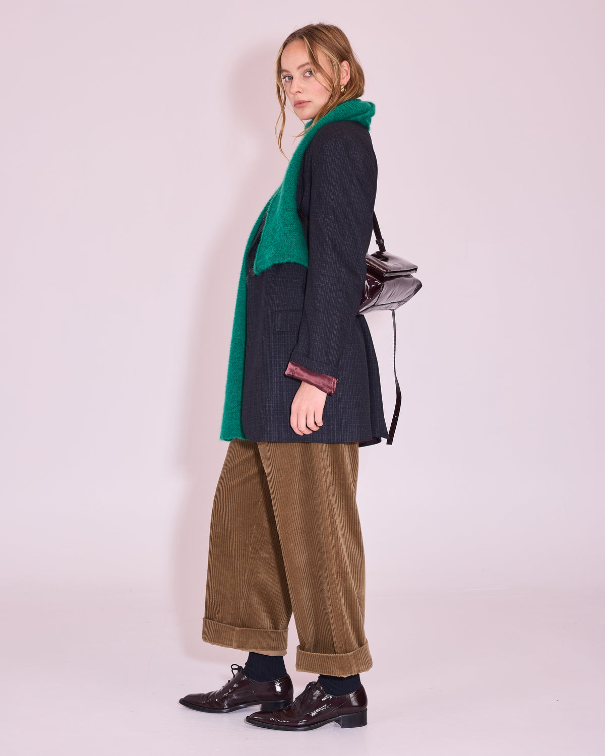 Jensum sjaal in emerald
