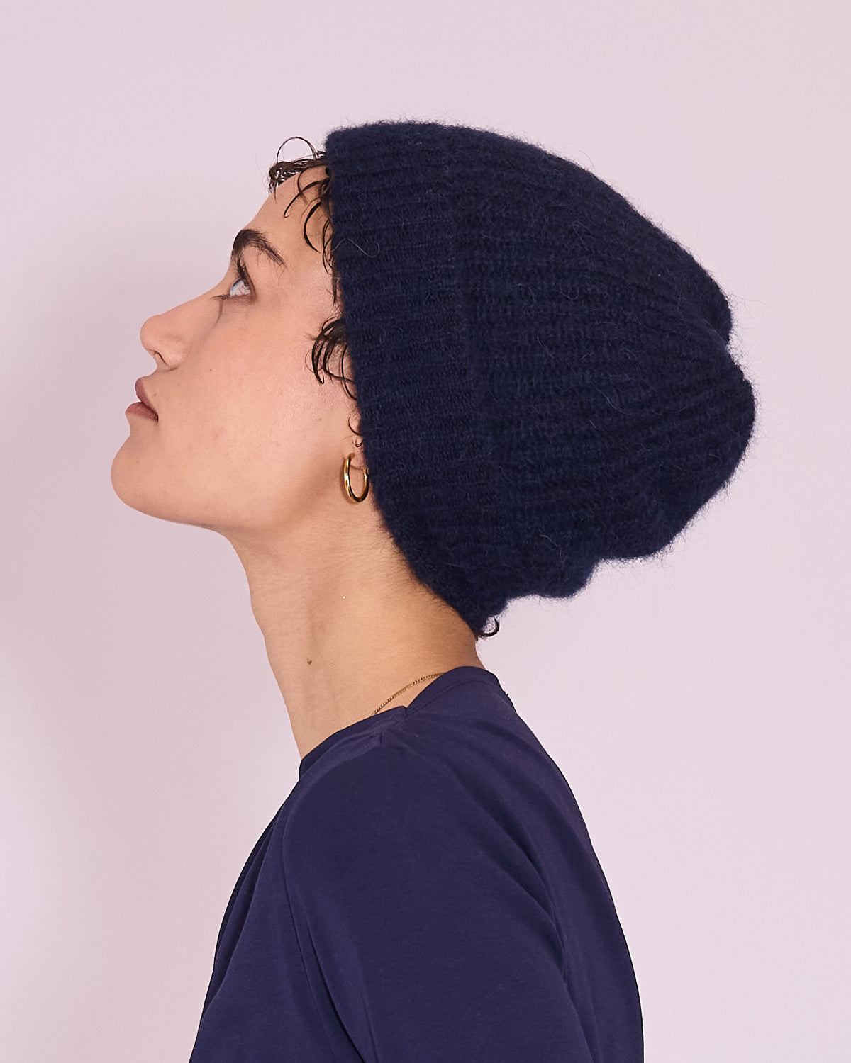 Janella beanie in midnight blue