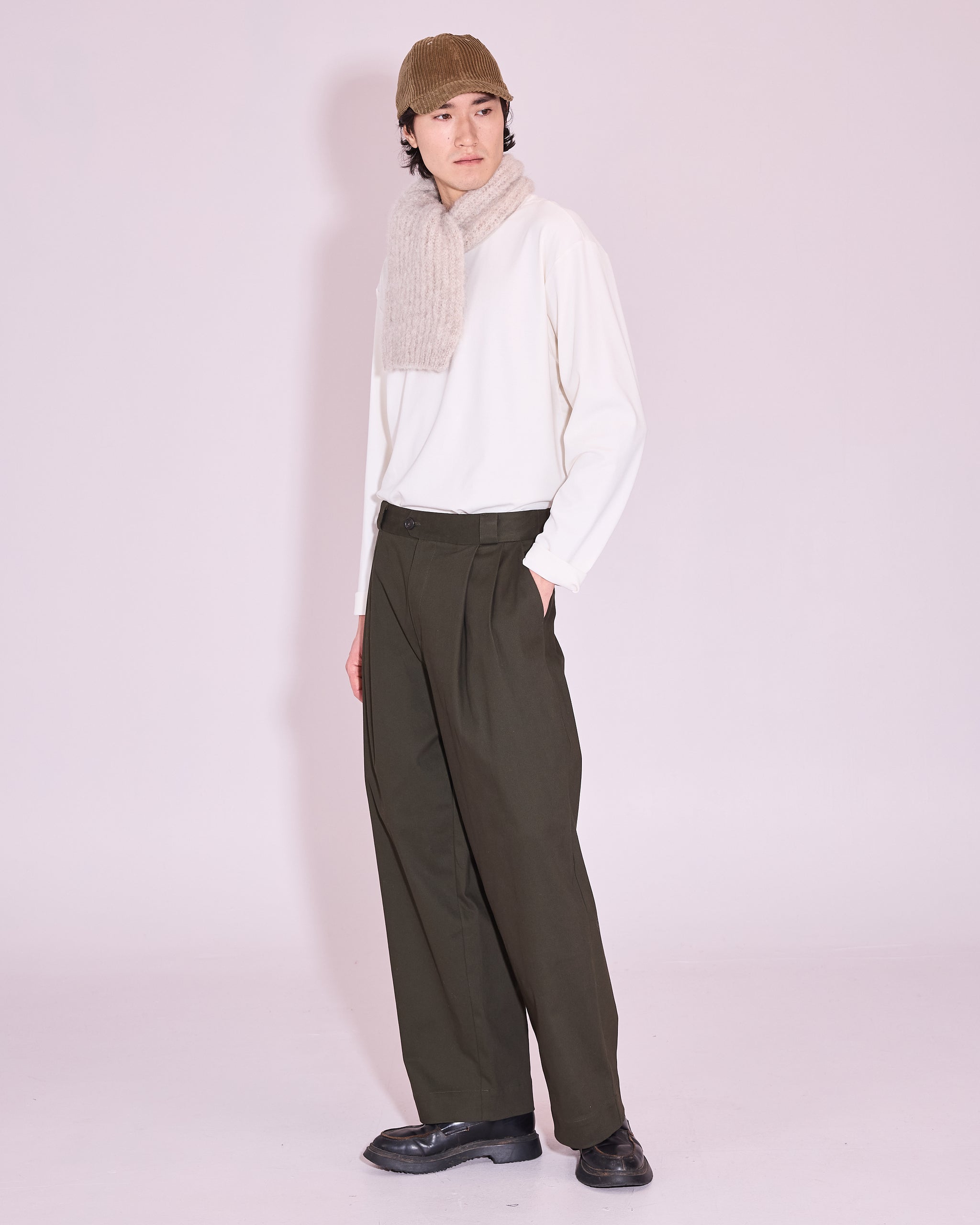 Justo broek in winter moss