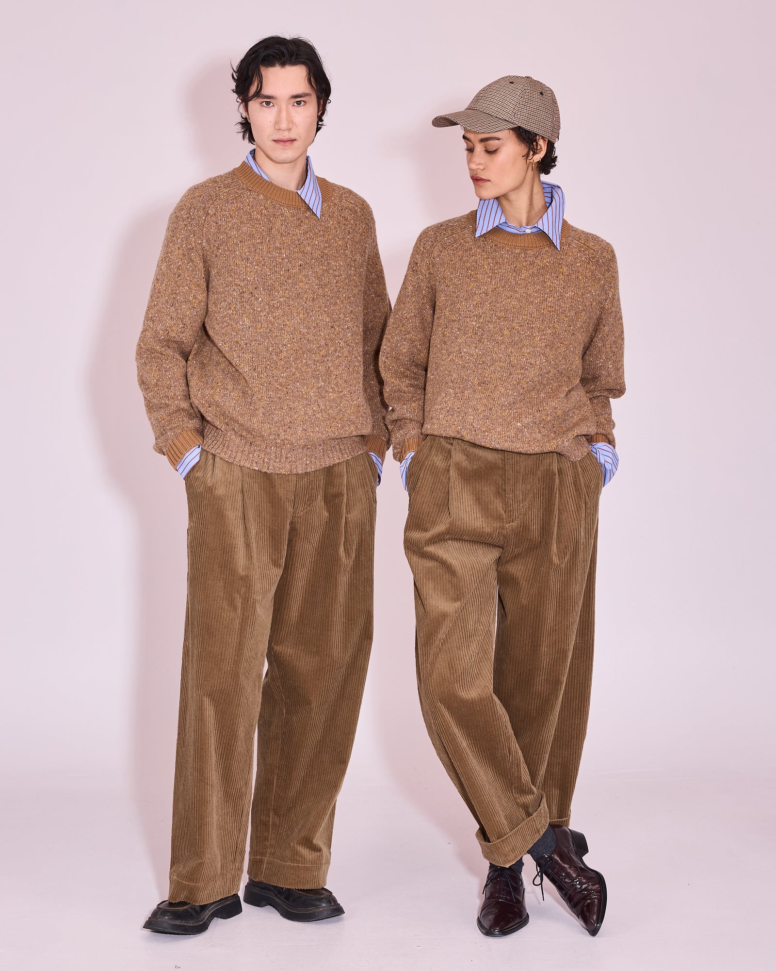 Justo broek in cumin heavy corduroy