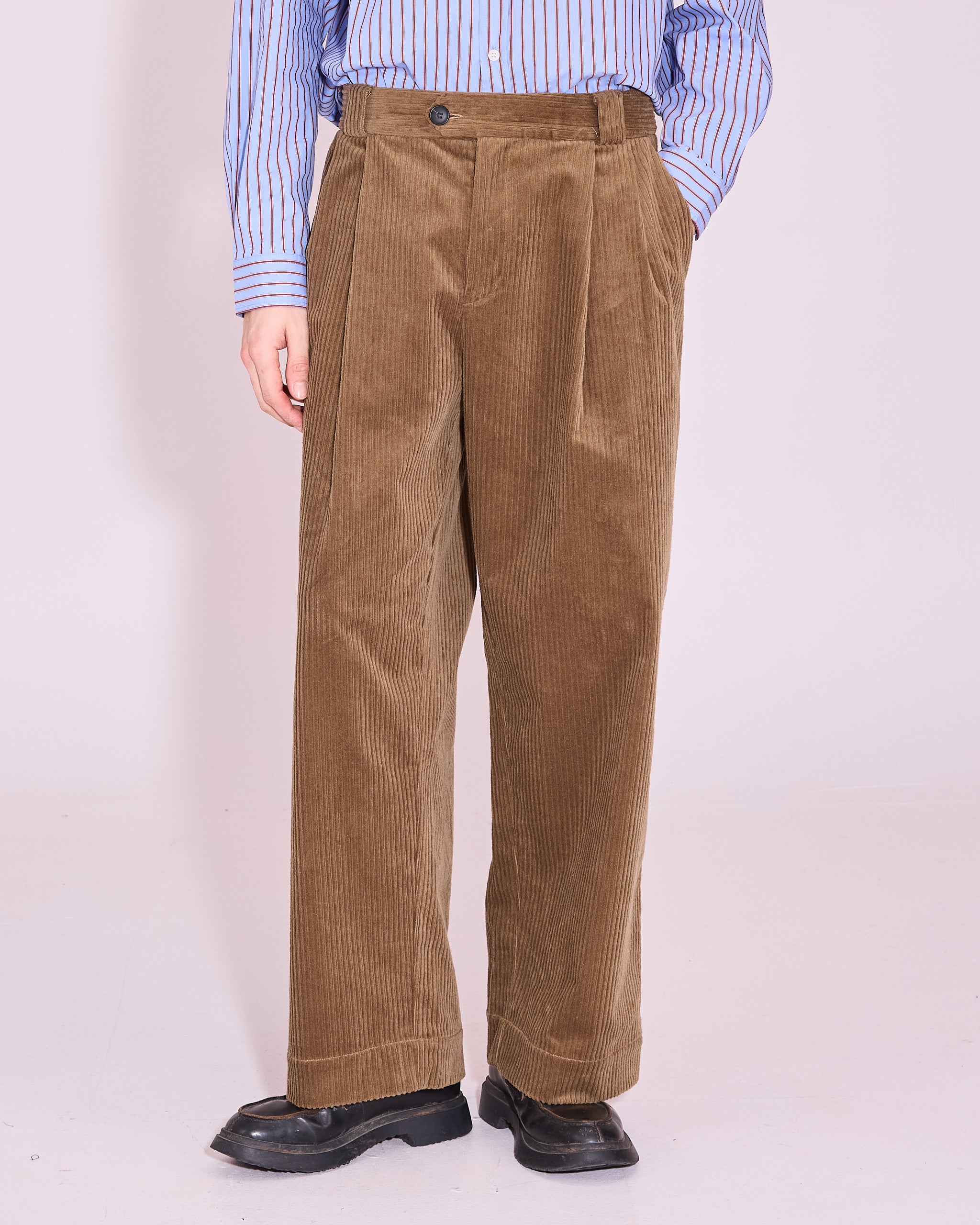 Justo broek in cumin heavy corduroy