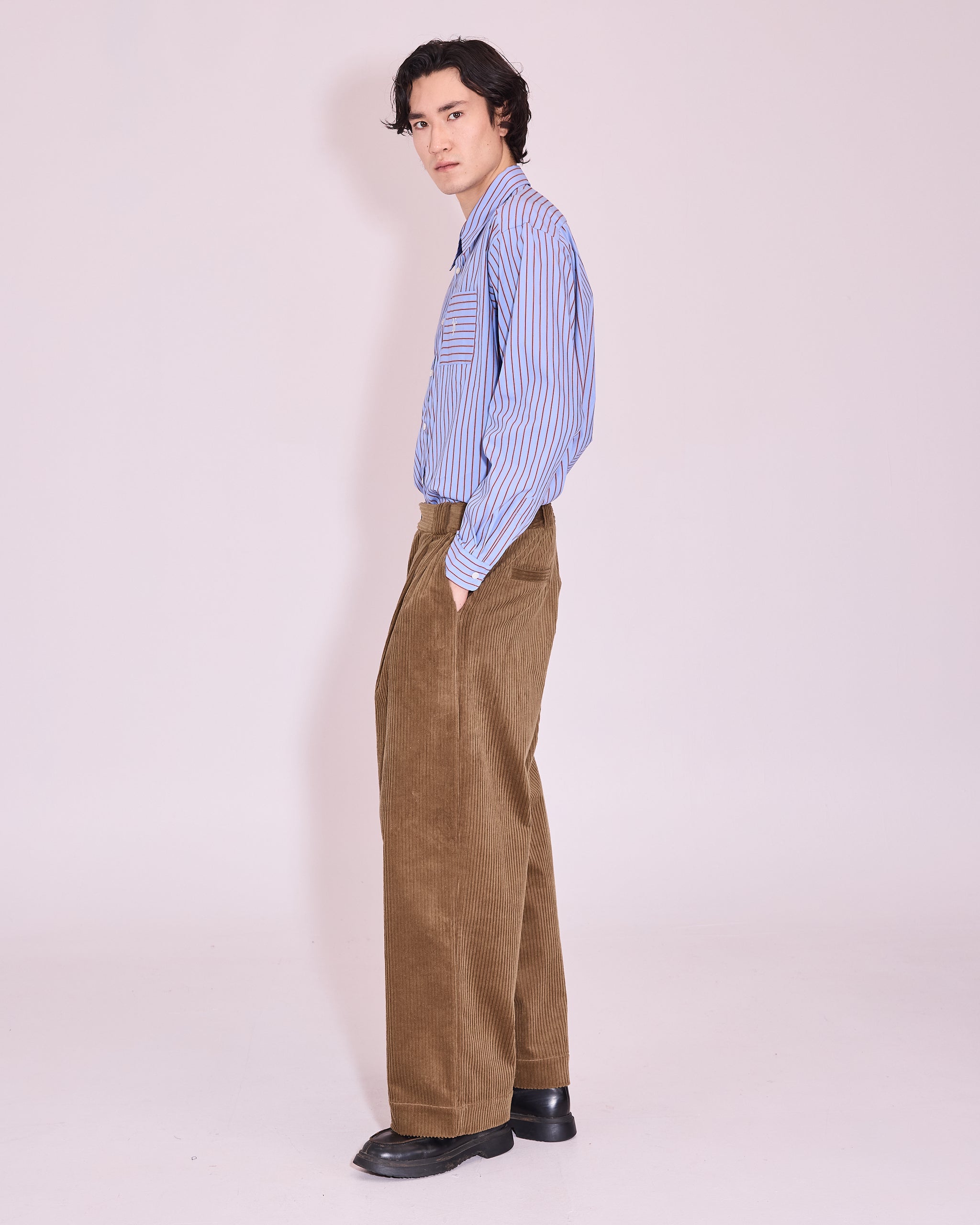 Justo broek in cumin heavy corduroy