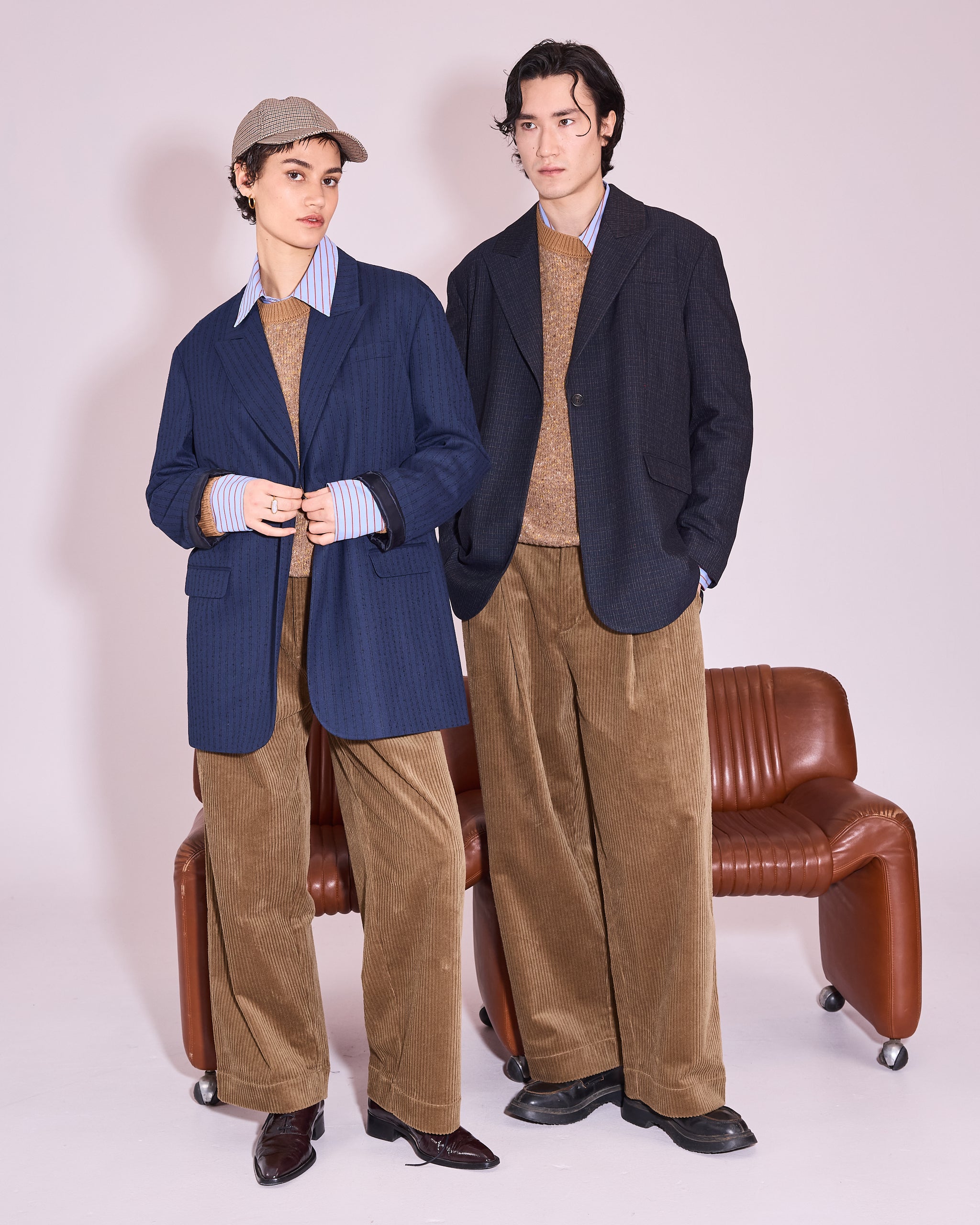 Justo broek in cumin heavy corduroy