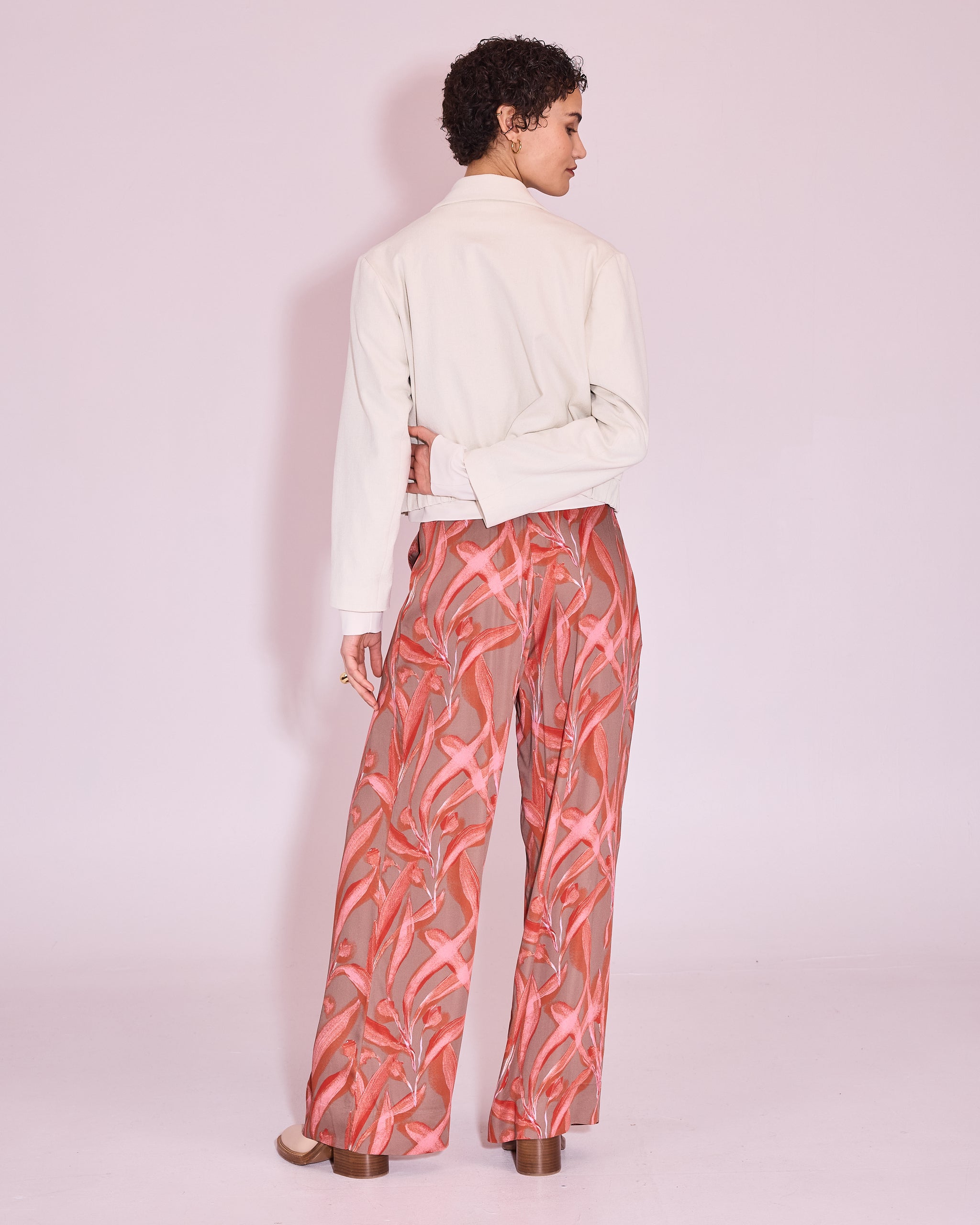 Haiko broek in red leaves