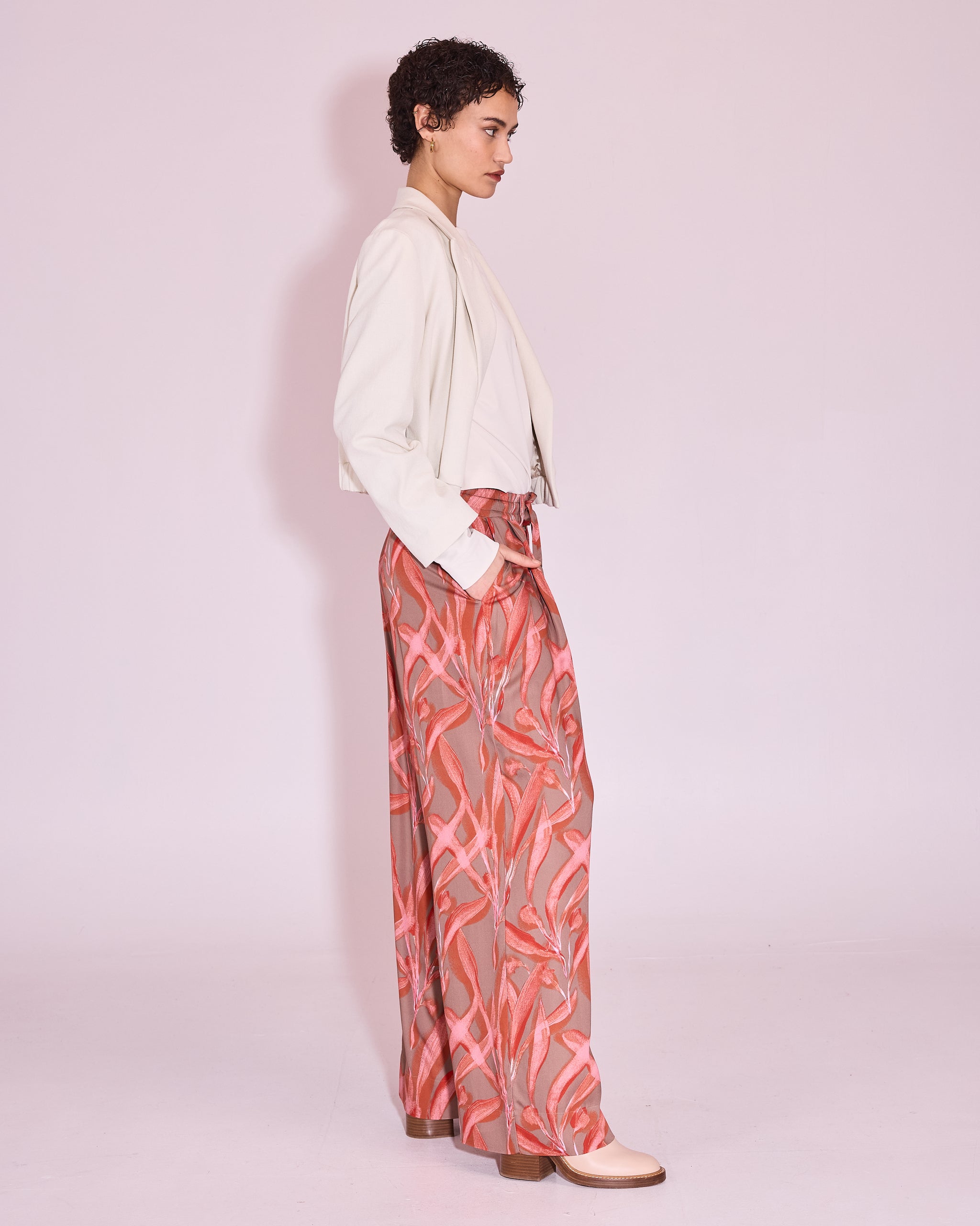Haiko broek in red leaves