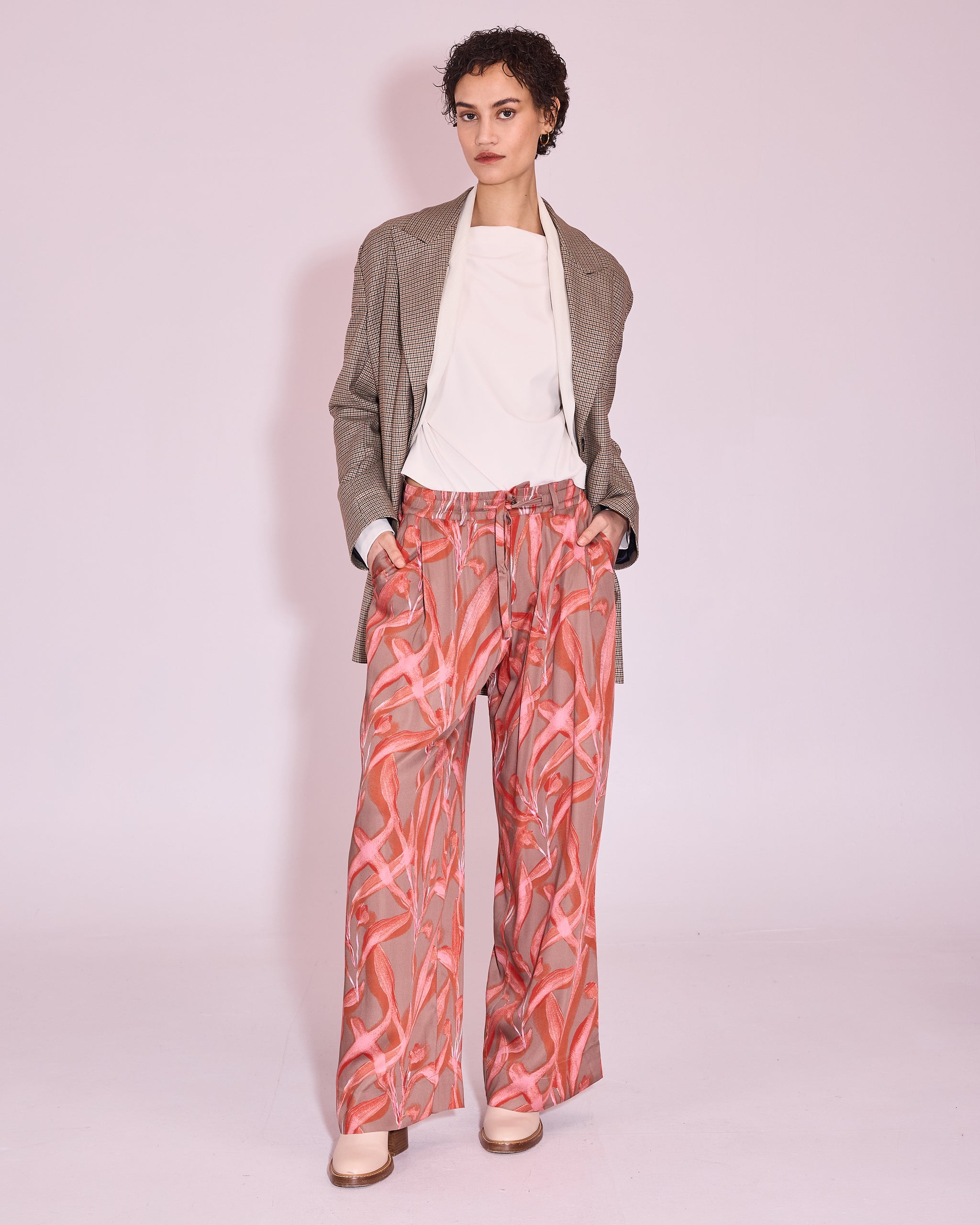 Haiko broek in red leaves