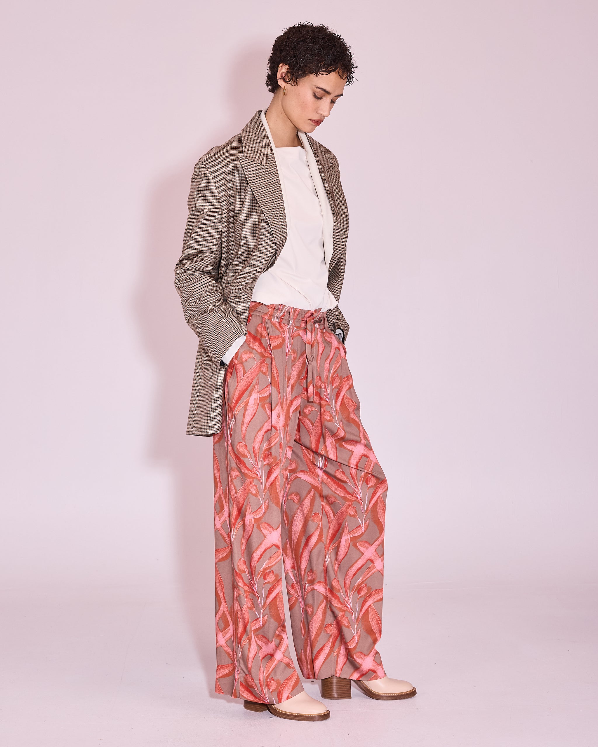 Haiko broek in red leaves