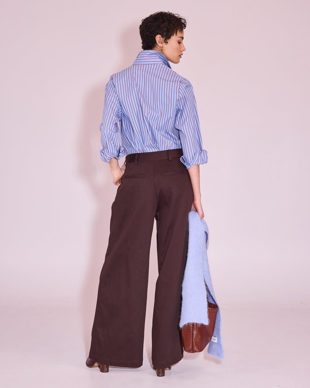 Guy trousers in dark chocolate
